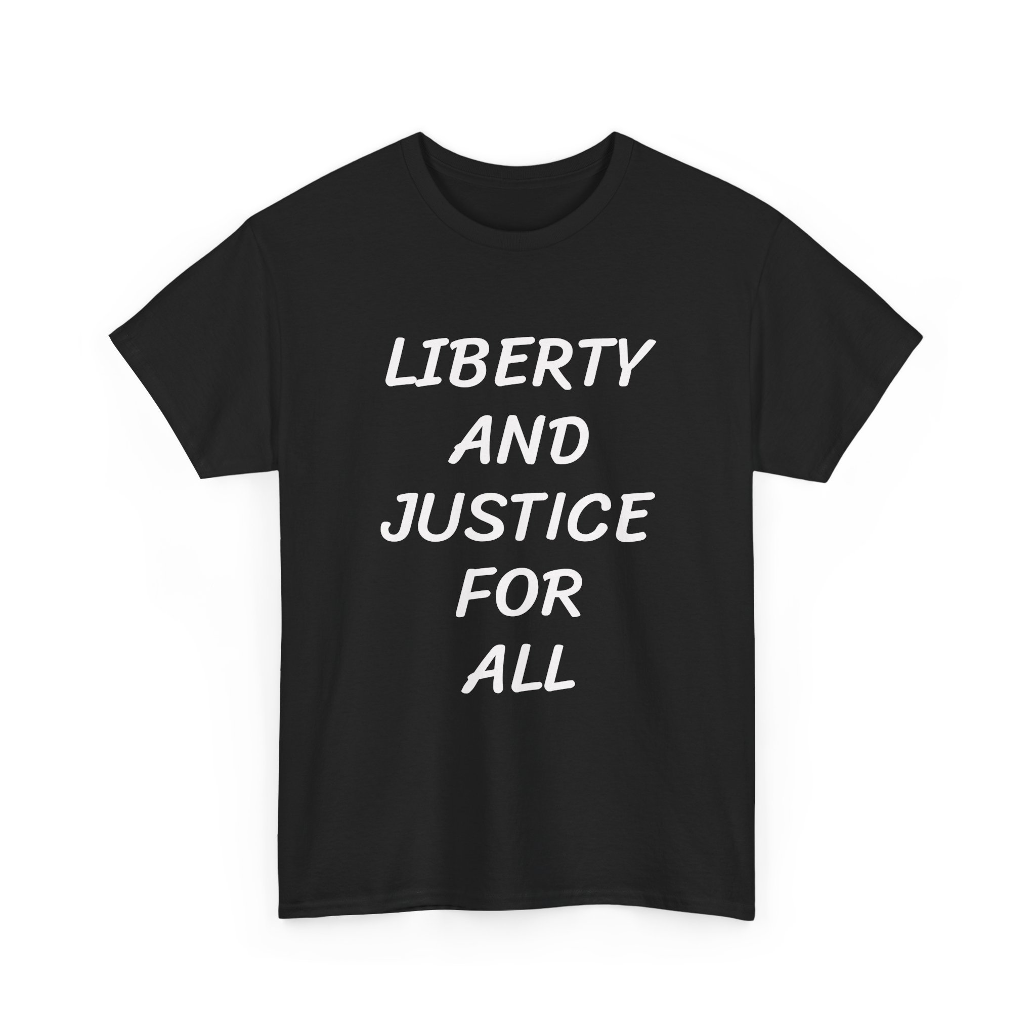 LIBERTY AND JUSTICE FOR ALL - Unisex T-Shirt - Image 3