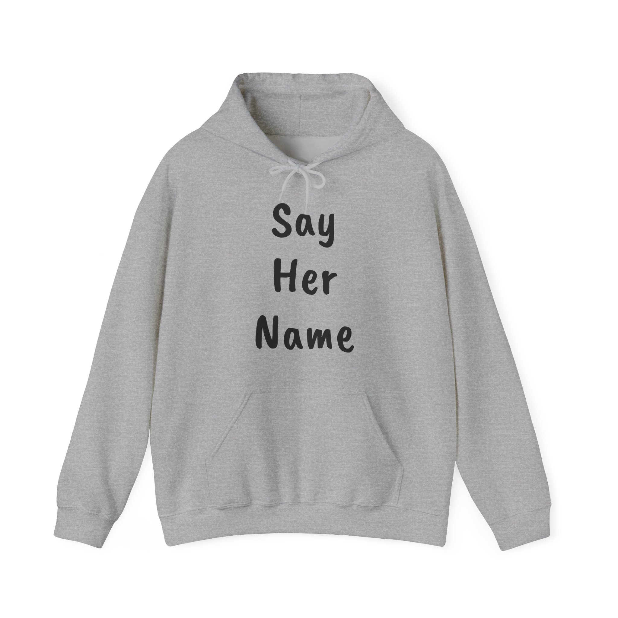 SAY HER NAME Unisex Hooded Sweatshirt - Image 9