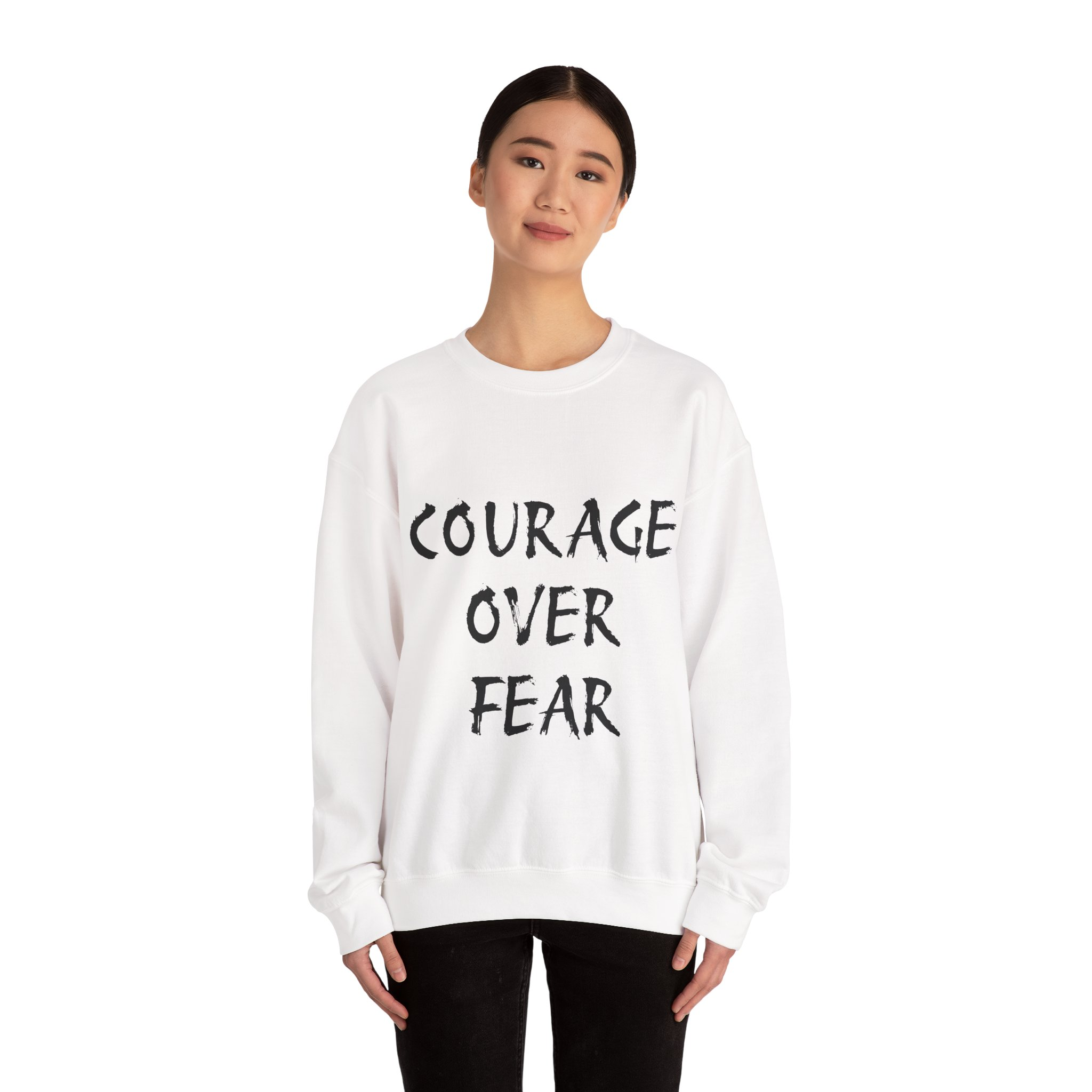 COURAGE OVER FEAR Sweatshirt - Image 4