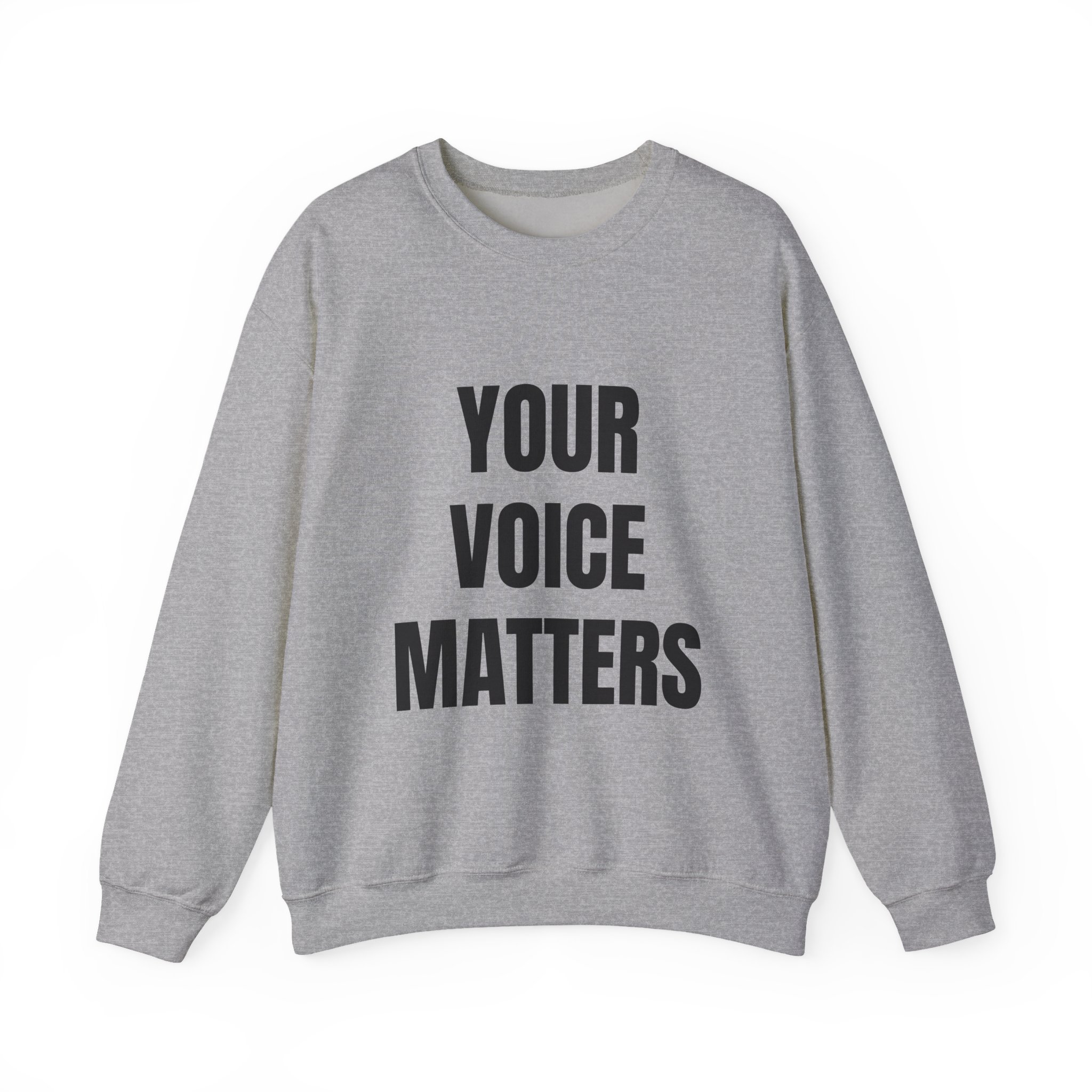 YOUR VOICE MATTERS - Unisex Sweatshirt - Image 9