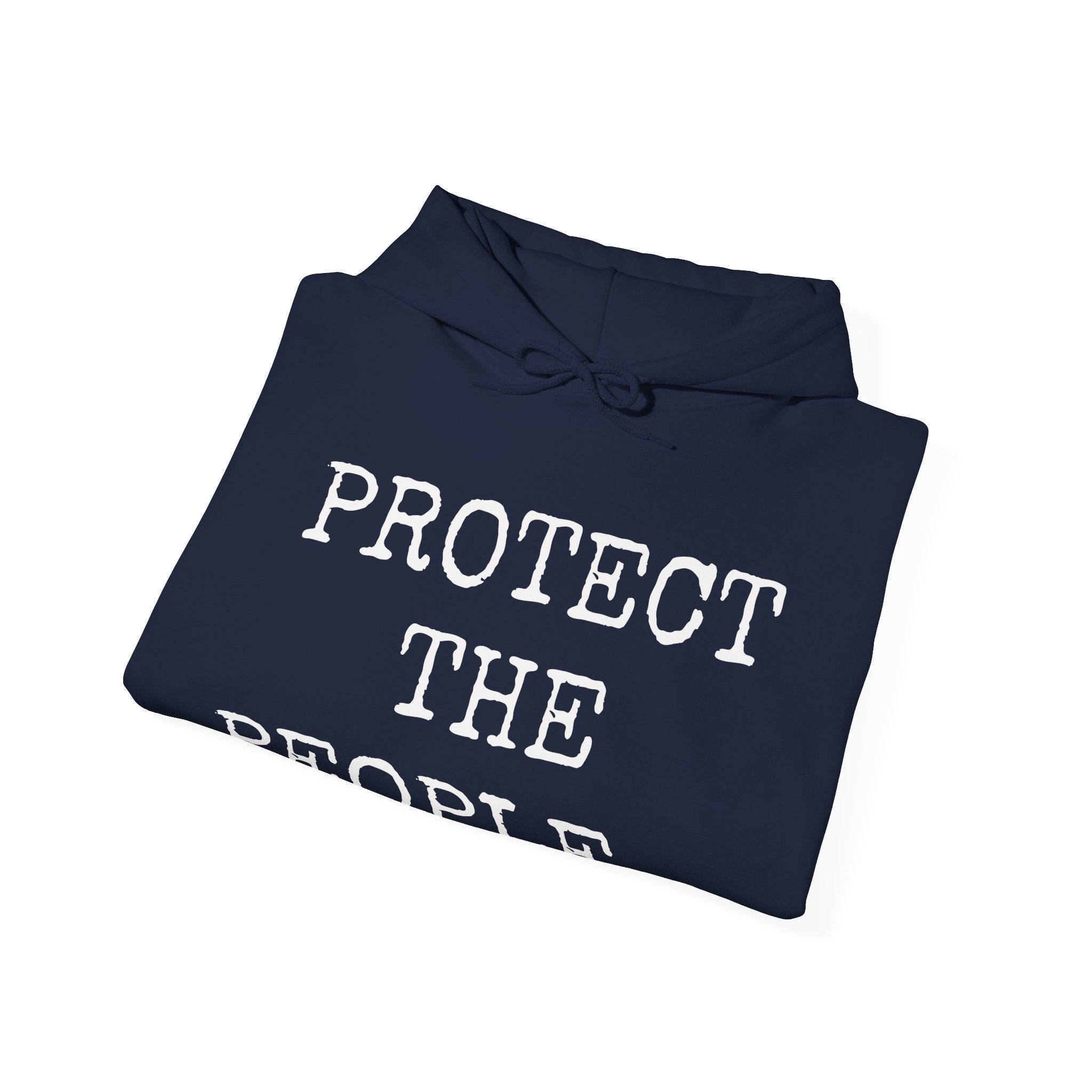 PROTECT THE PEOPLE Unisex Hooded Sweatshirt - Image 12