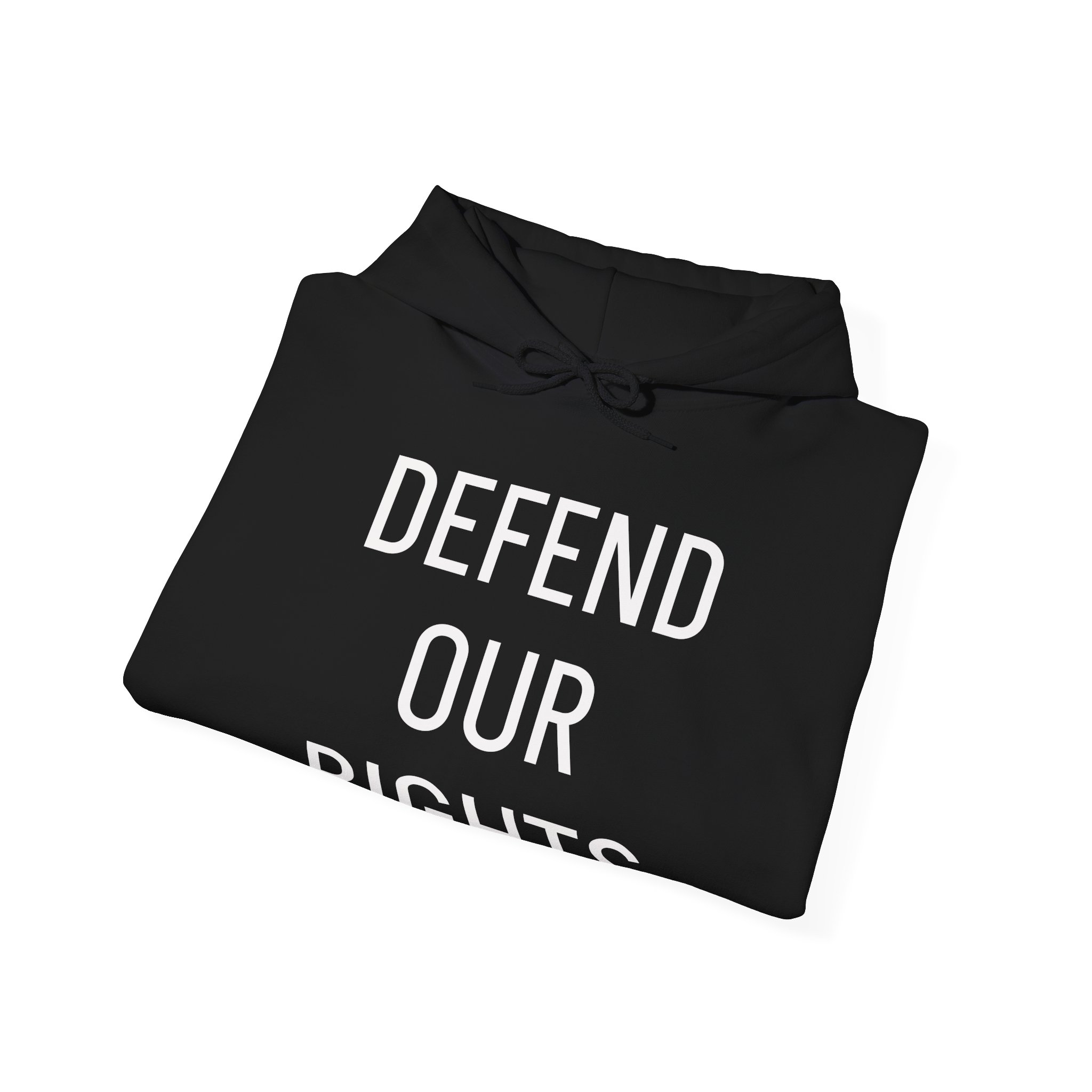 DEFEND OUR RIGHTS Unisex Hooded Sweatshirt - Image 4
