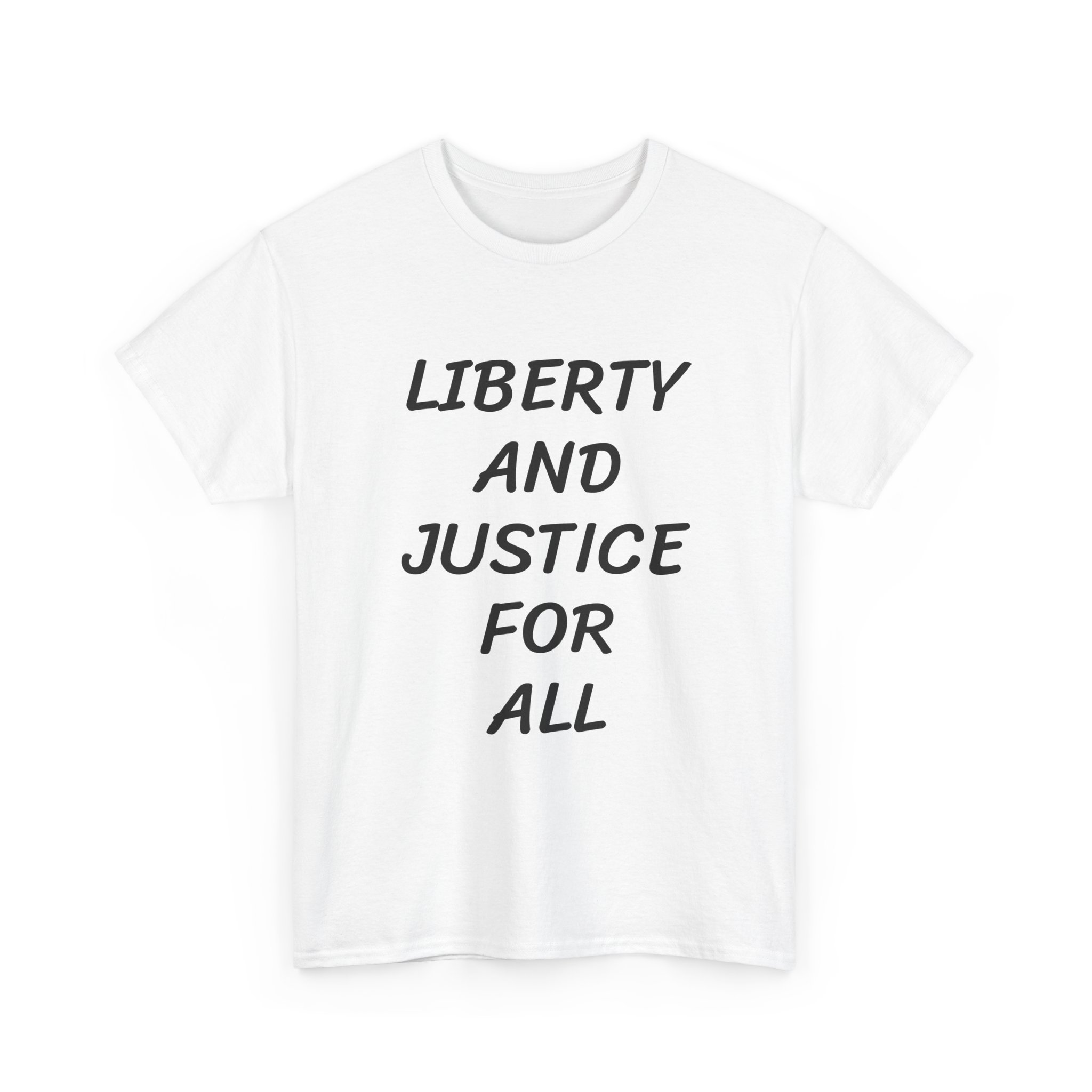 LIBERTY AND JUSTICE FOR ALL - Unisex T-Shirt - Image 3