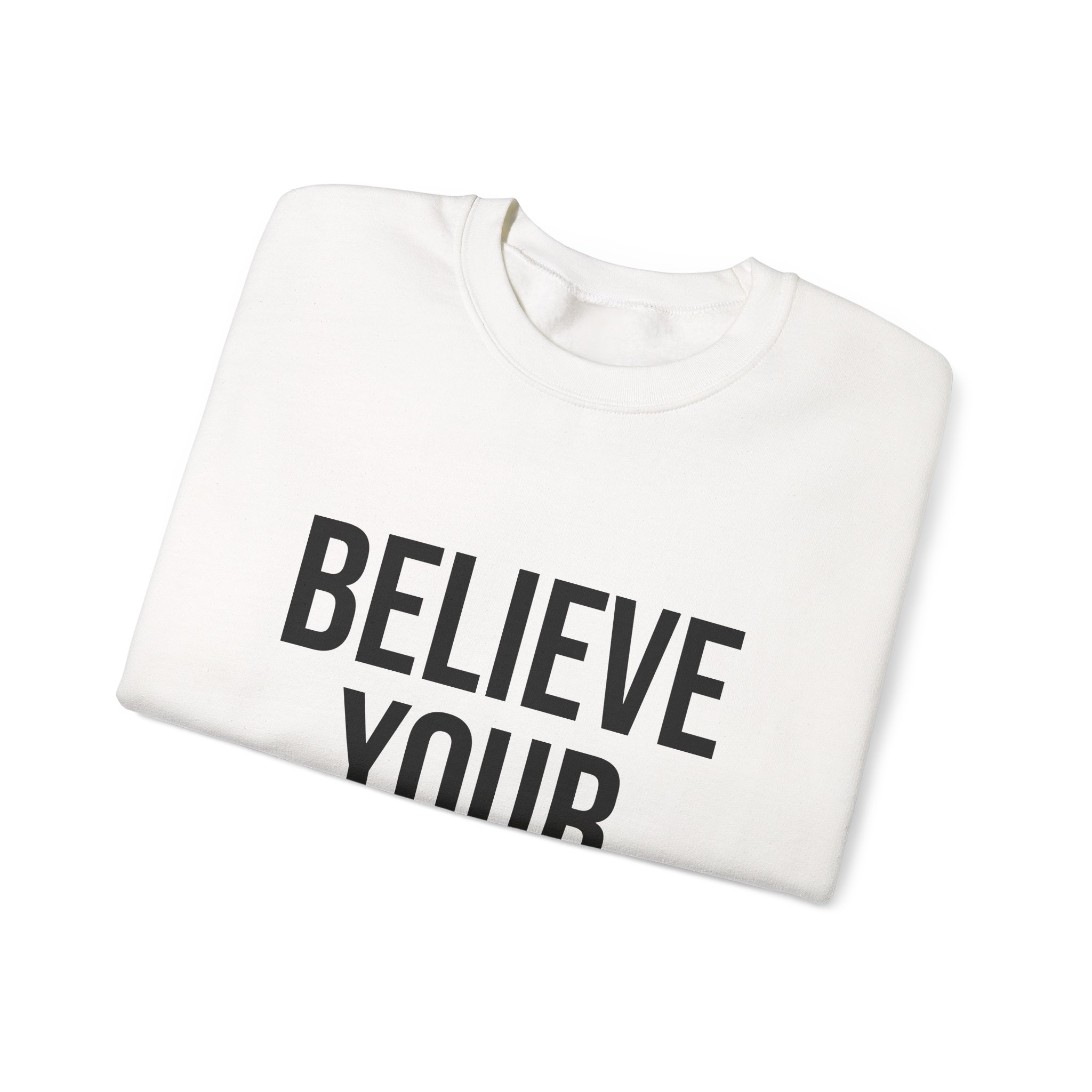 BELIEVE YOUR EYES Unisex Sweatshirt - Image 3