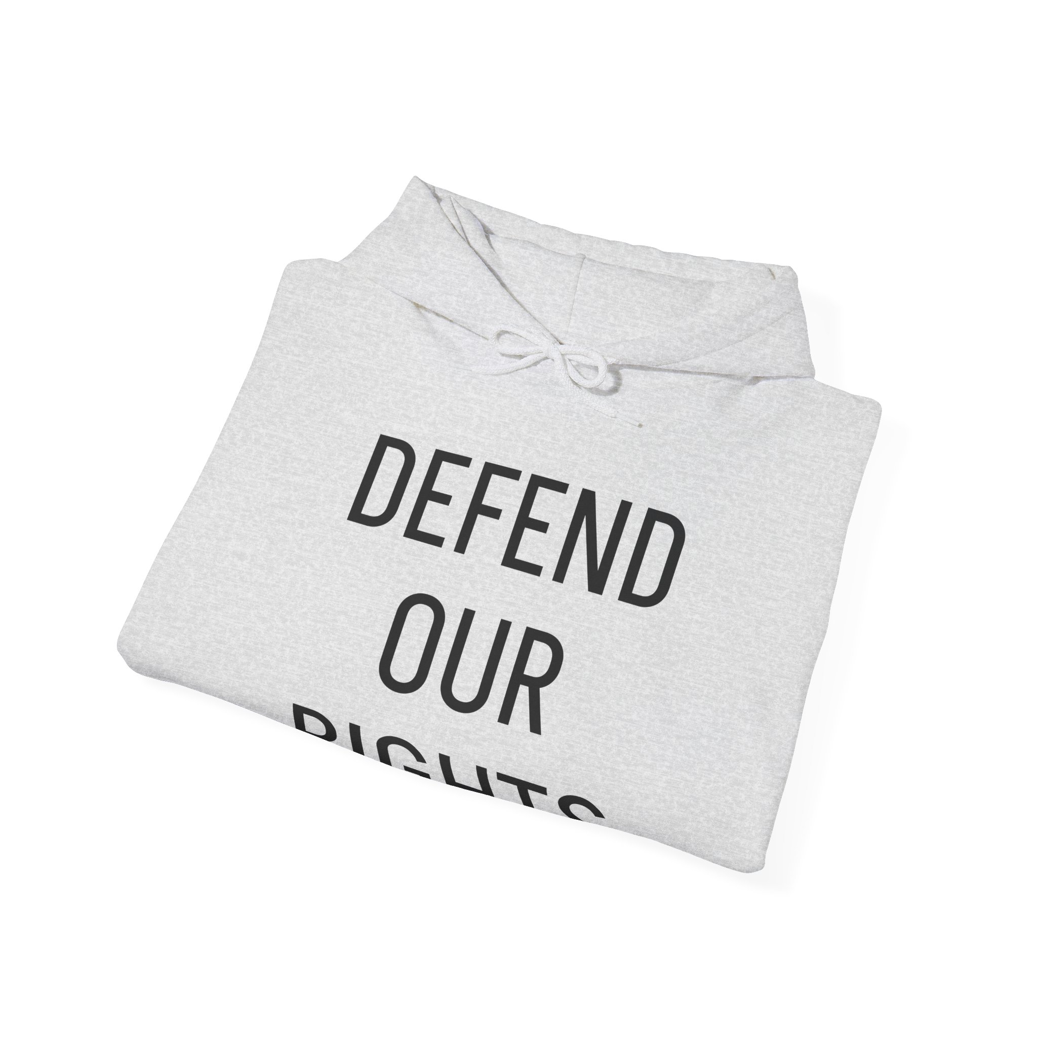 DEFEND OUR RIGHTS Unisex Hooded Sweatshirt - Image 8