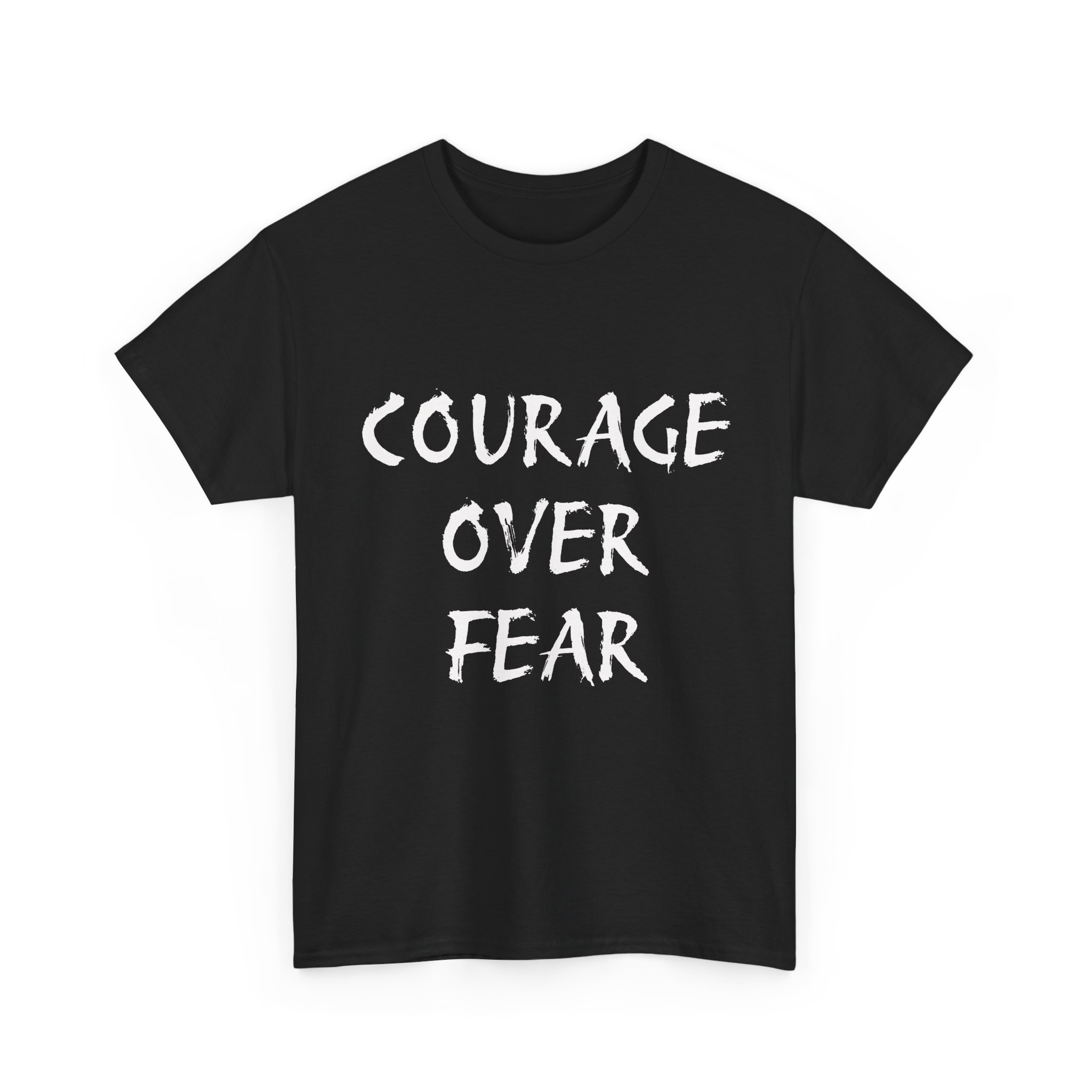 COURAGE OVER FEAR - Unisex T-Shirt - Image 3
