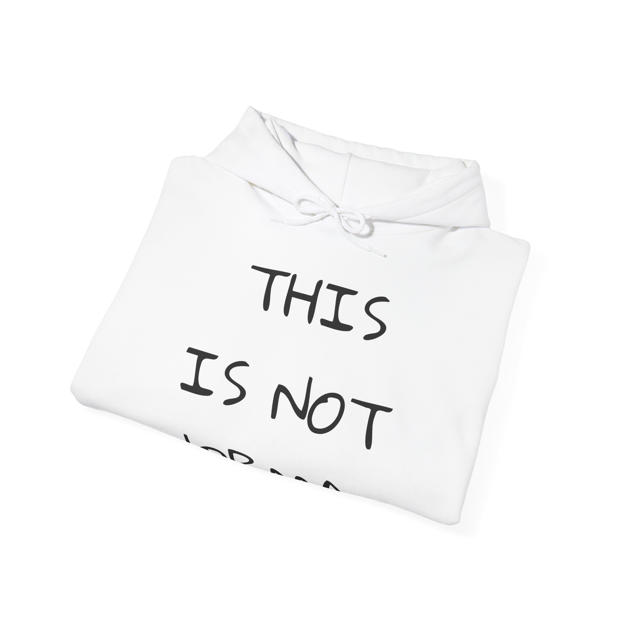 THIS IS NOT NORMAL Unisex Hooded Sweatshirt - Image 4
