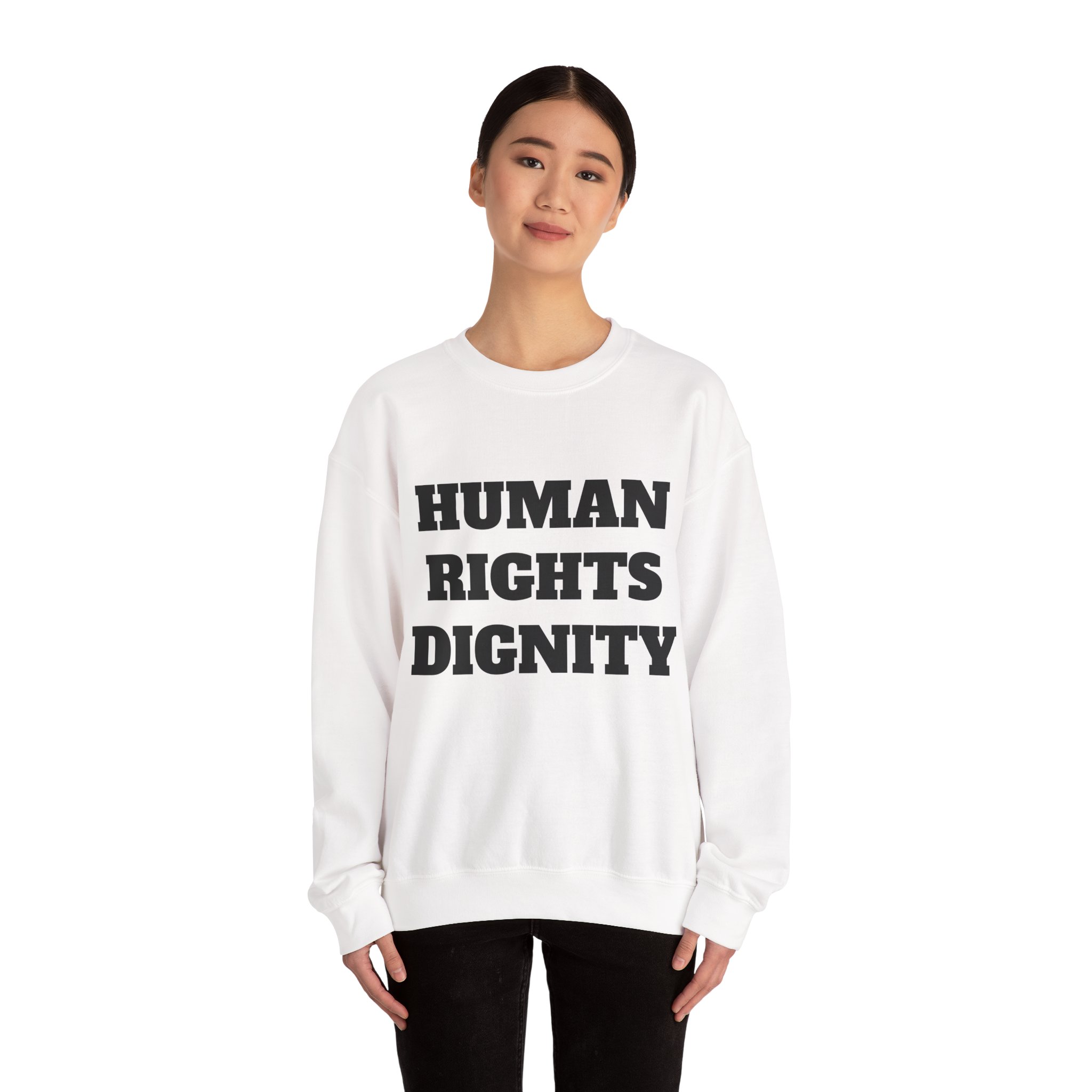 HUMAN RIGHTS DIGNITY Unisex Sweatshirt - Image 4