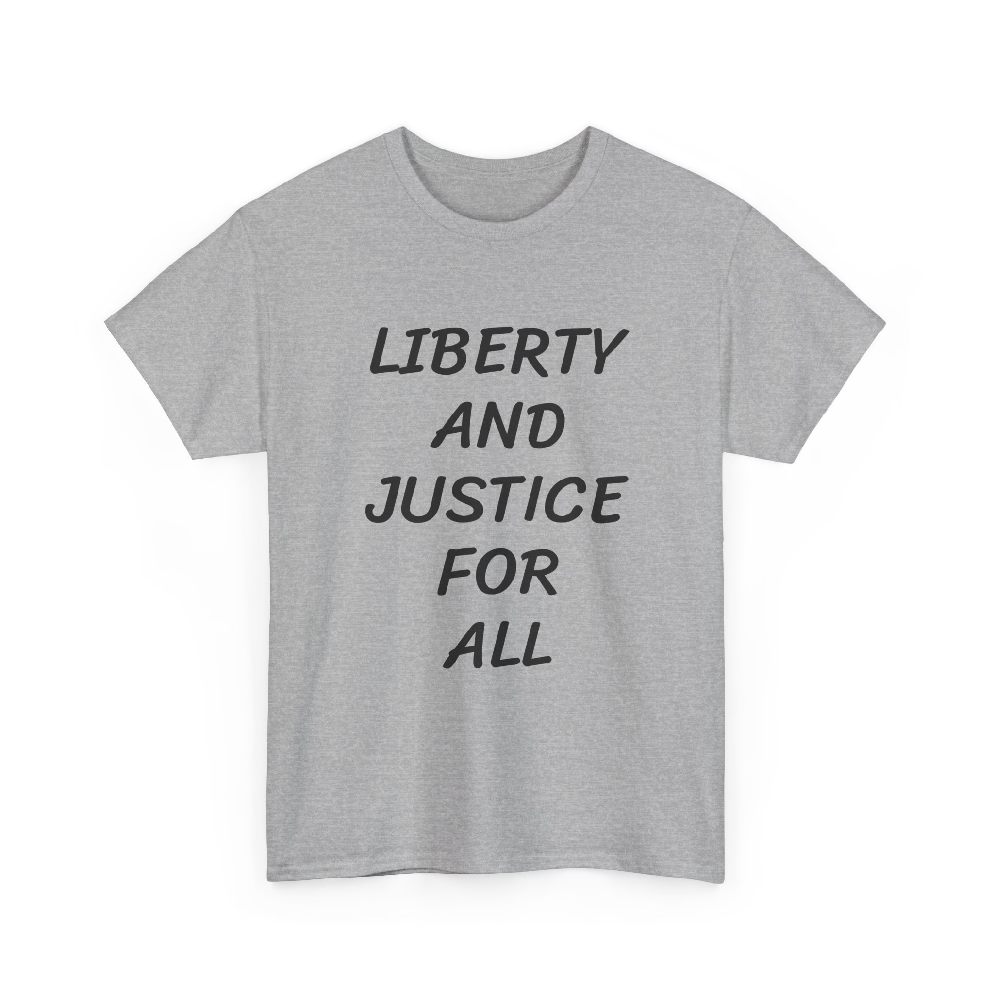 LIBERTY AND JUSTICE FOR ALL - Unisex T-Shirt - Image 11