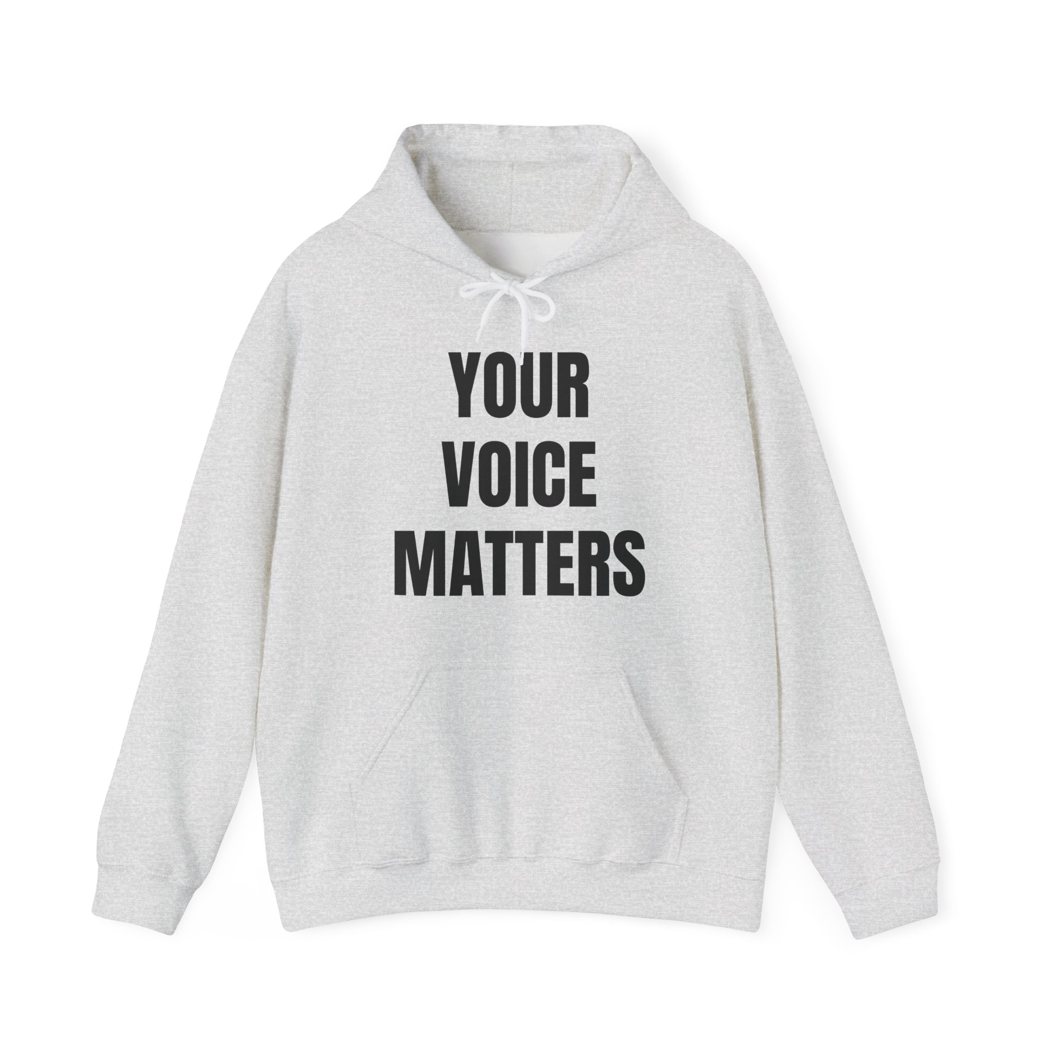 YOUR VOICE MATTERS Unisex Hooded Sweatshirt - Image 5