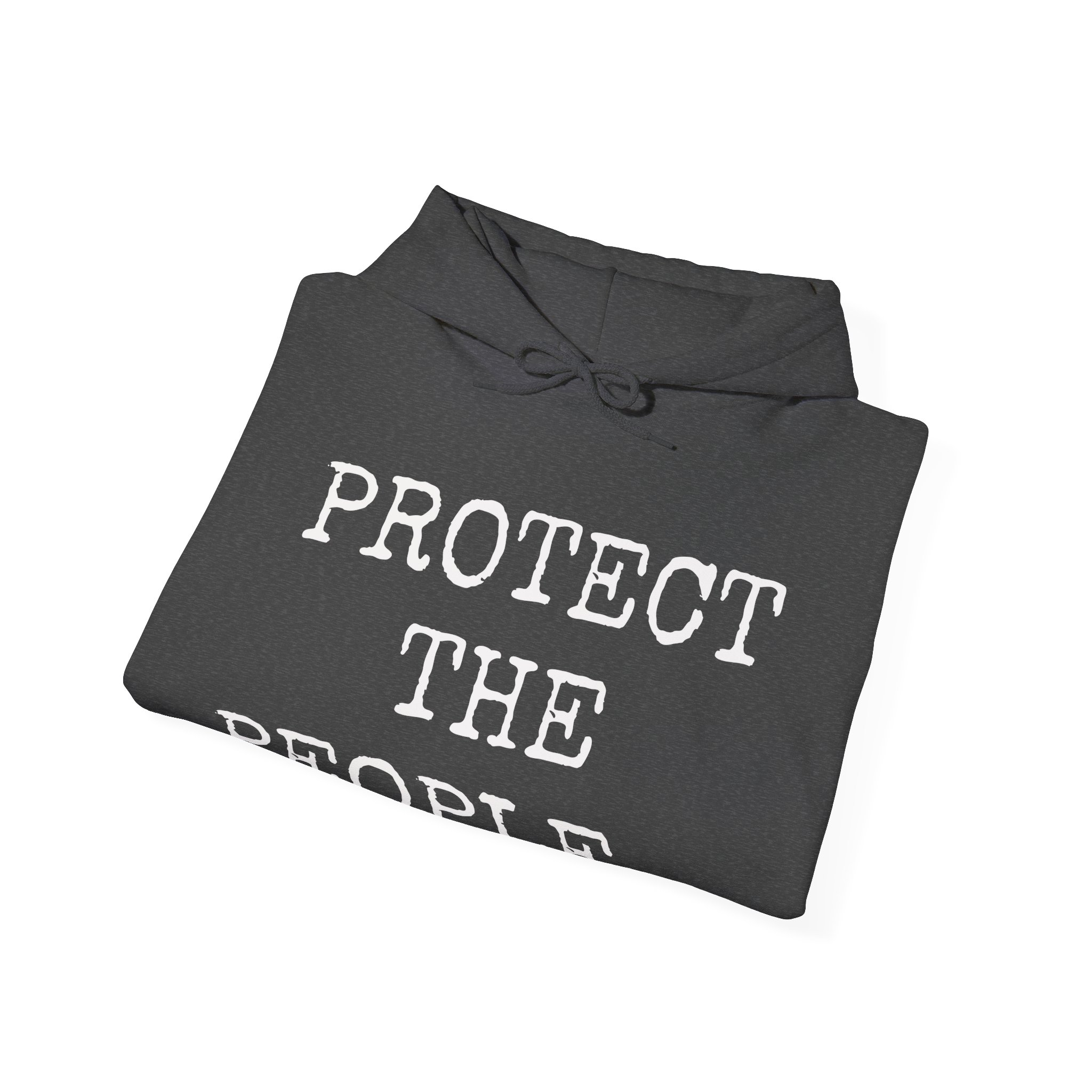 PROTECT THE PEOPLE Unisex Hooded Sweatshirt - Image 8