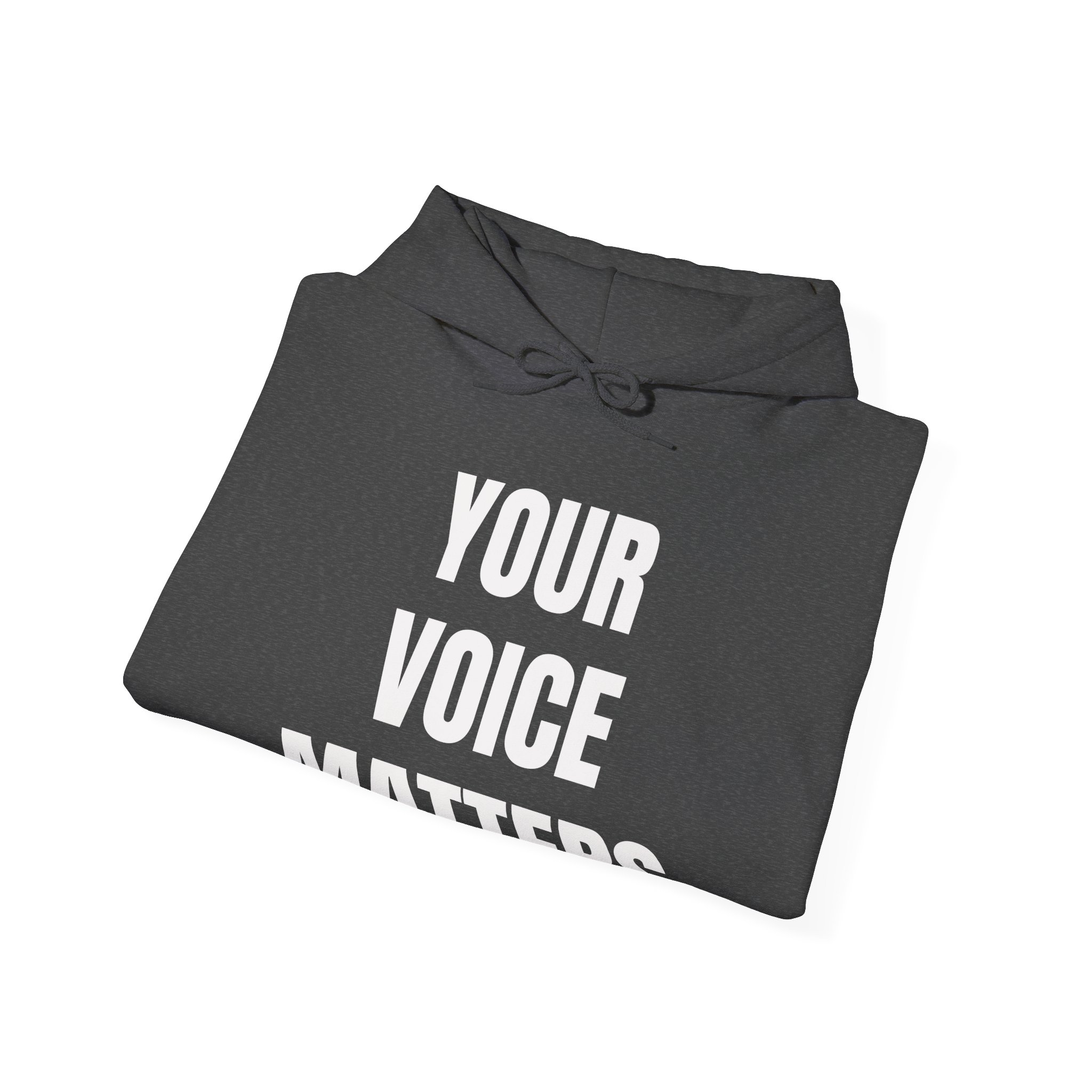 YOUR VOICE MATTERS Unisex Hooded Sweatshirt. - Image 8