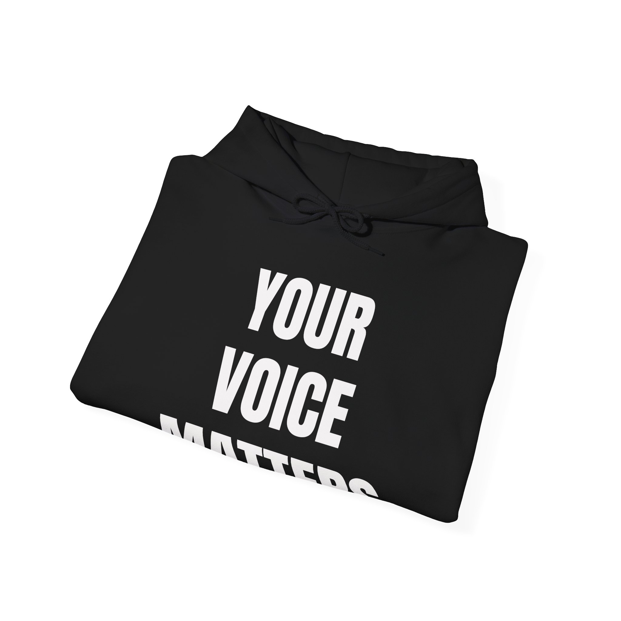 YOUR VOICE MATTERS Unisex Hooded Sweatshirt. - Image 4