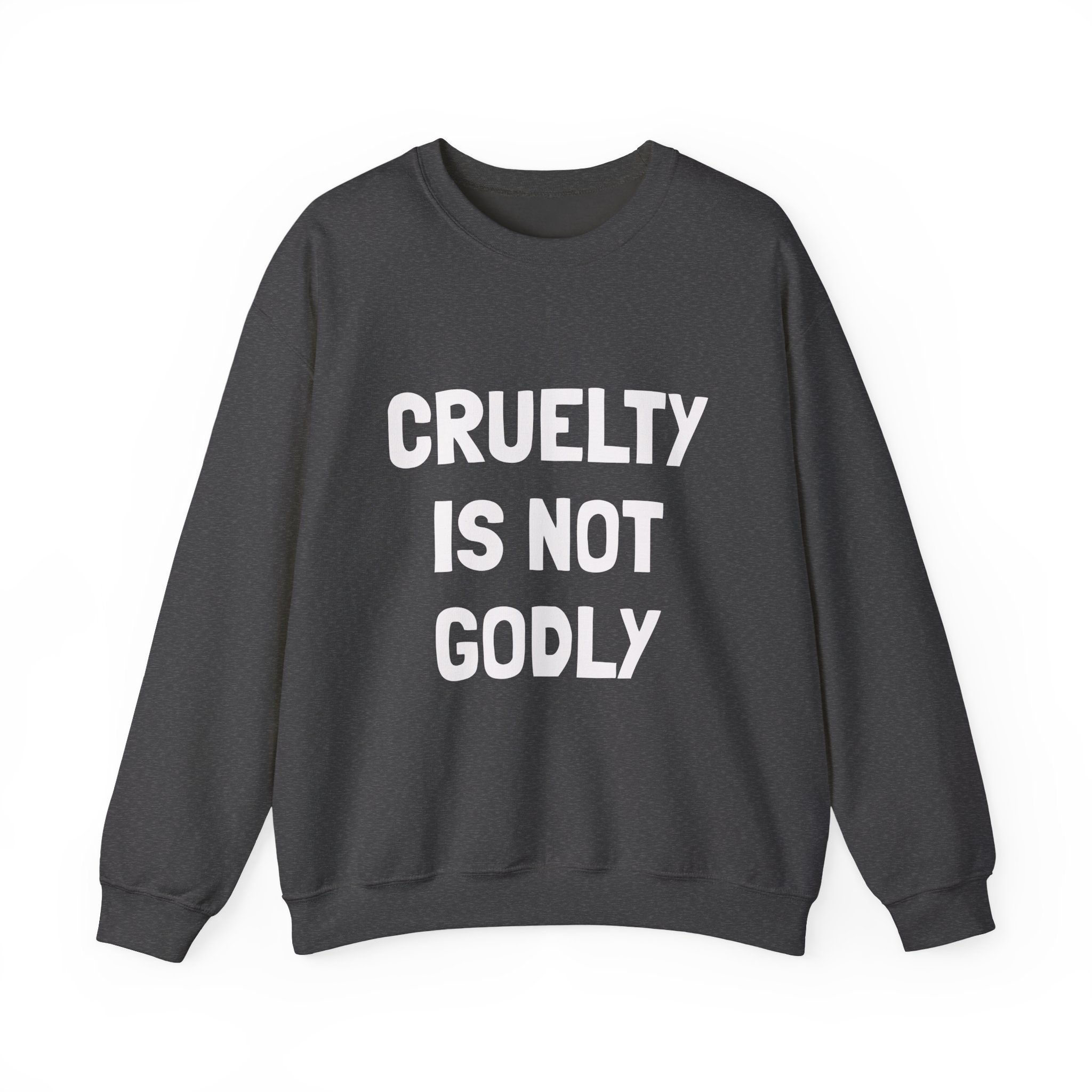 CRUELTY IS NOT GODLY Sweatshirt - Image 9