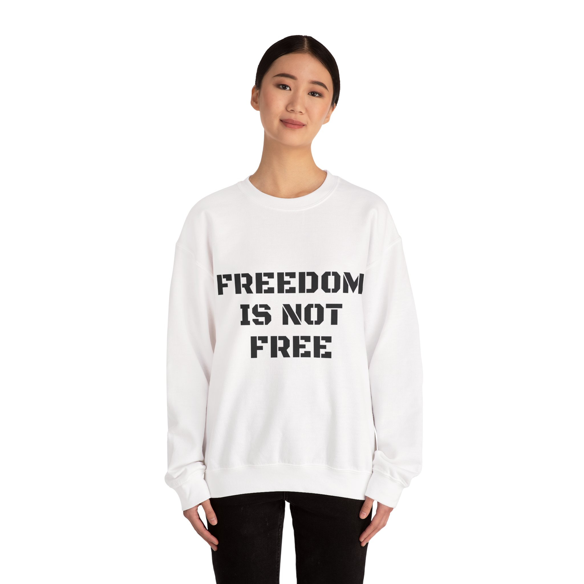 FREEDOM IS NOT FREE Unisex Sweatshirt - Image 4