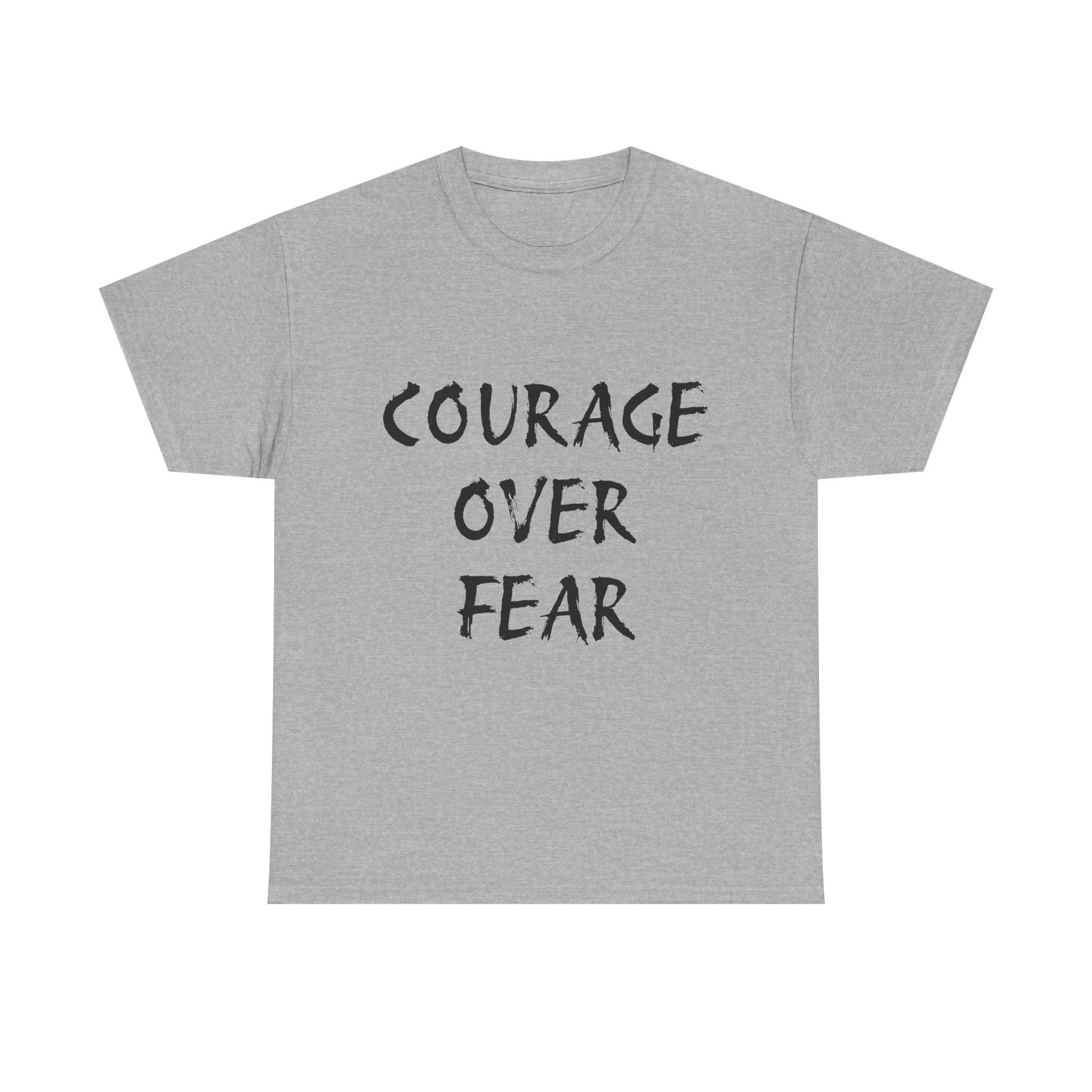 COURAGE OVER FEAR - Unisex T-Shirt - Image 9