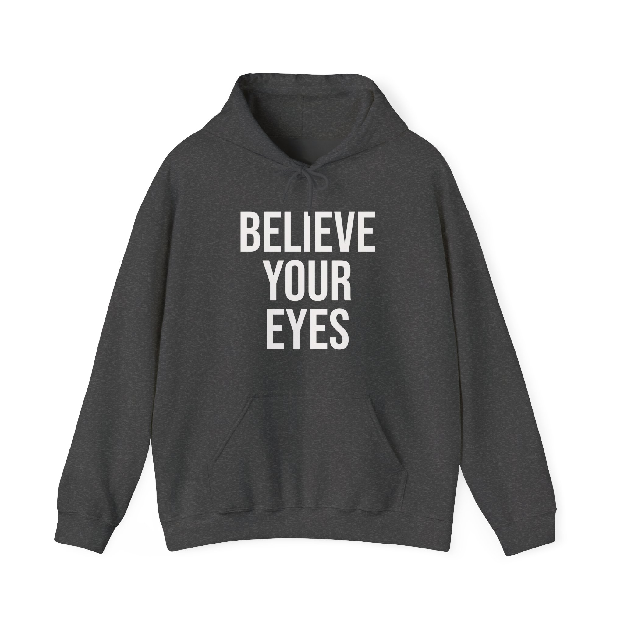 BELIEVE YOUR EYES Unisex Hooded Sweatshirt - Image 5