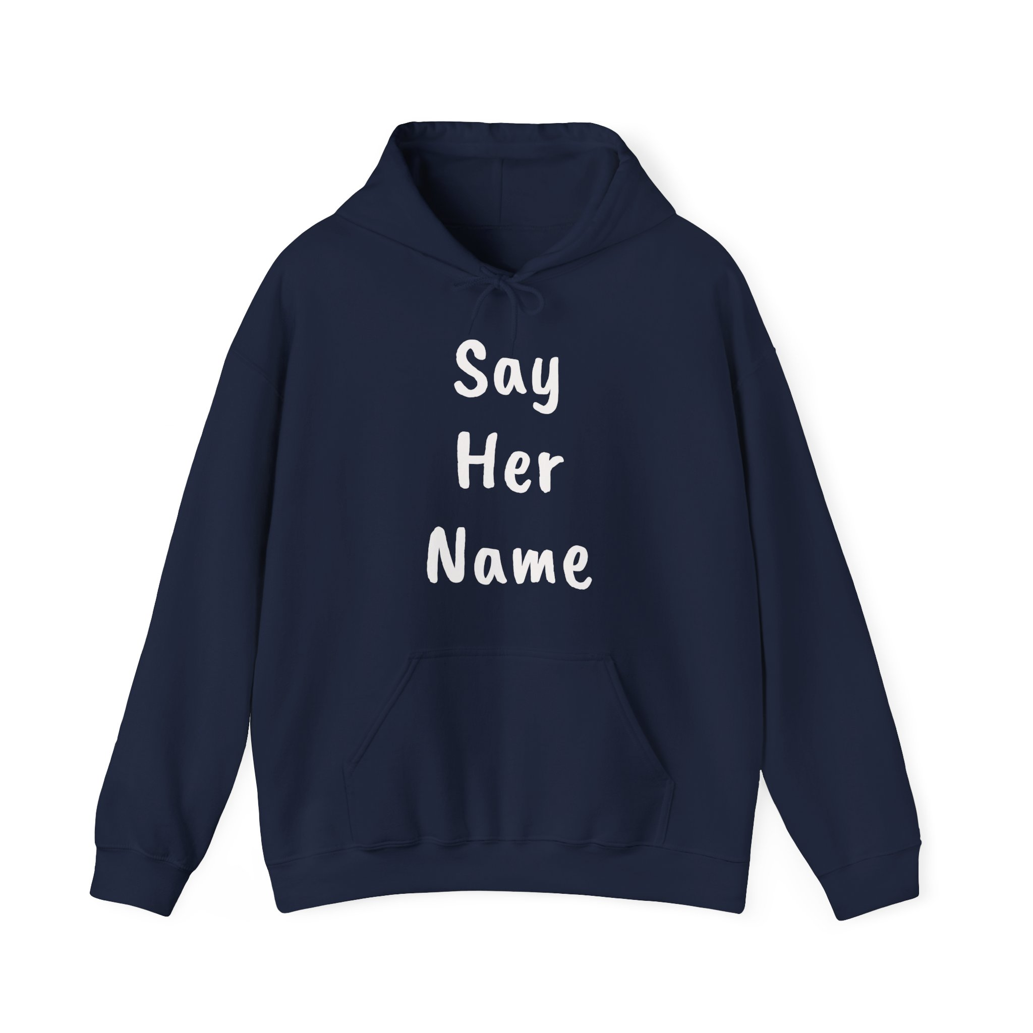 SAY HER NAME Unisex Hooded Sweatshirt - Image 9