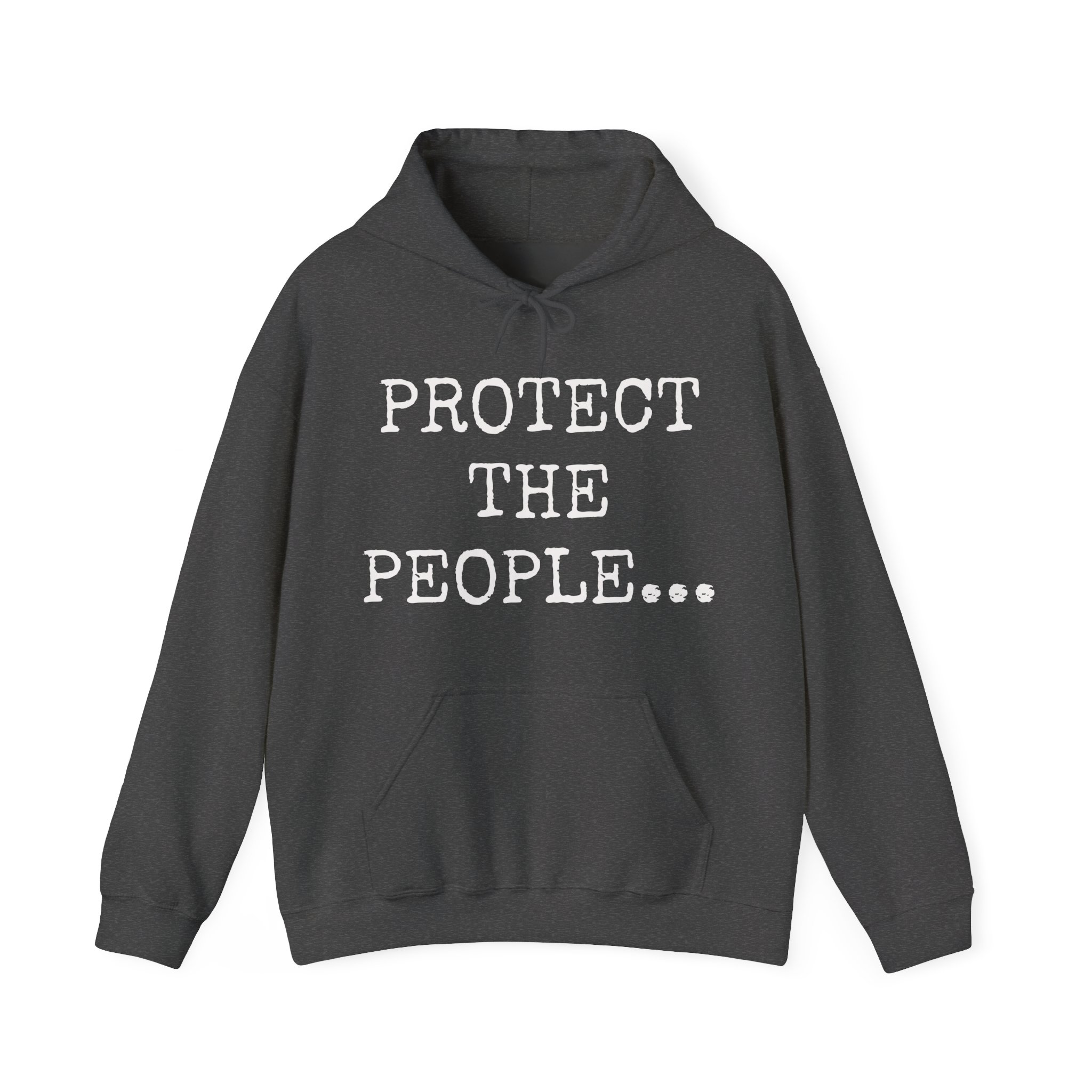 PROTECT THE PEOPLE Unisex Hooded Sweatshirt - Image 5