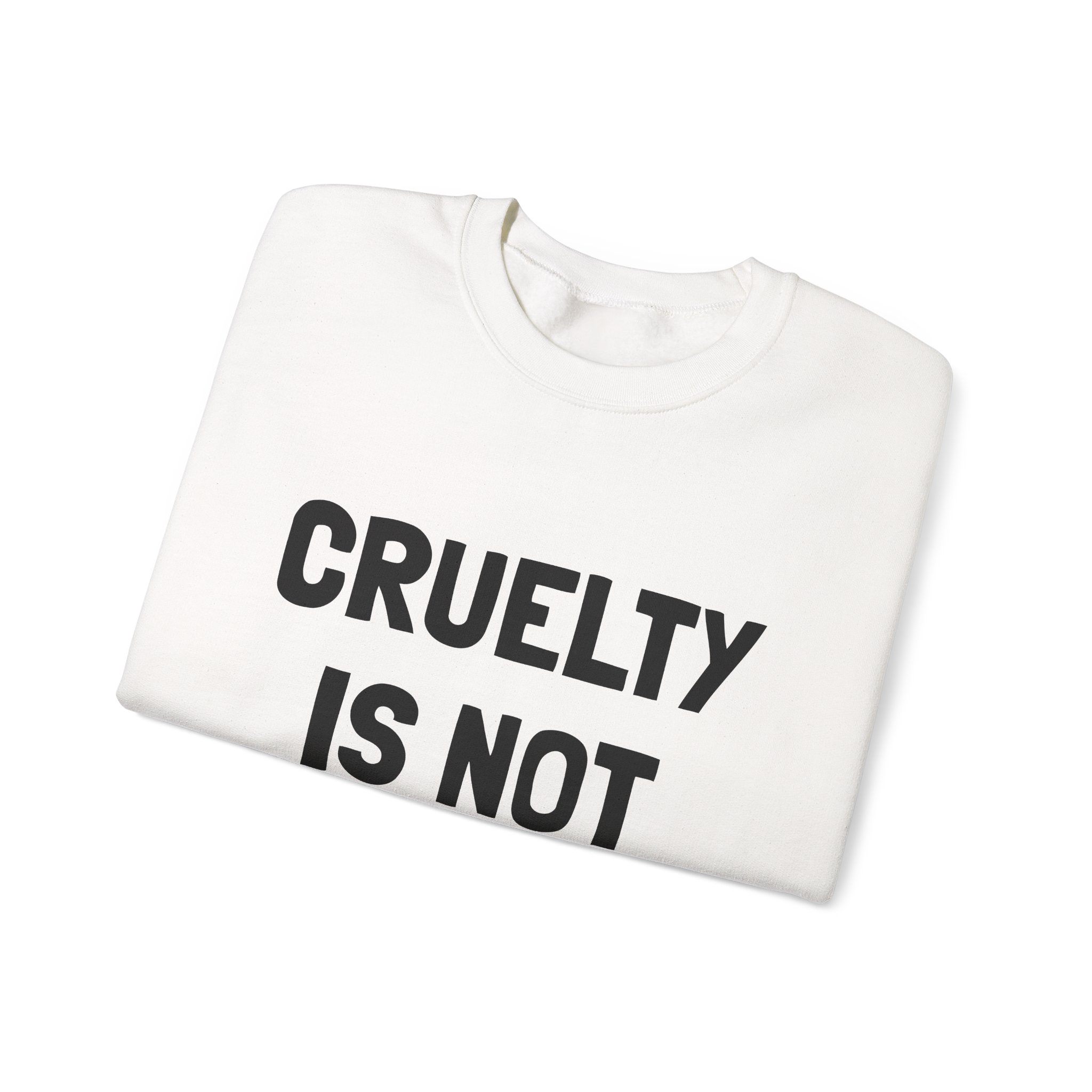 CRUELTY IS NOT GODLY Sweatshirt - Image 3