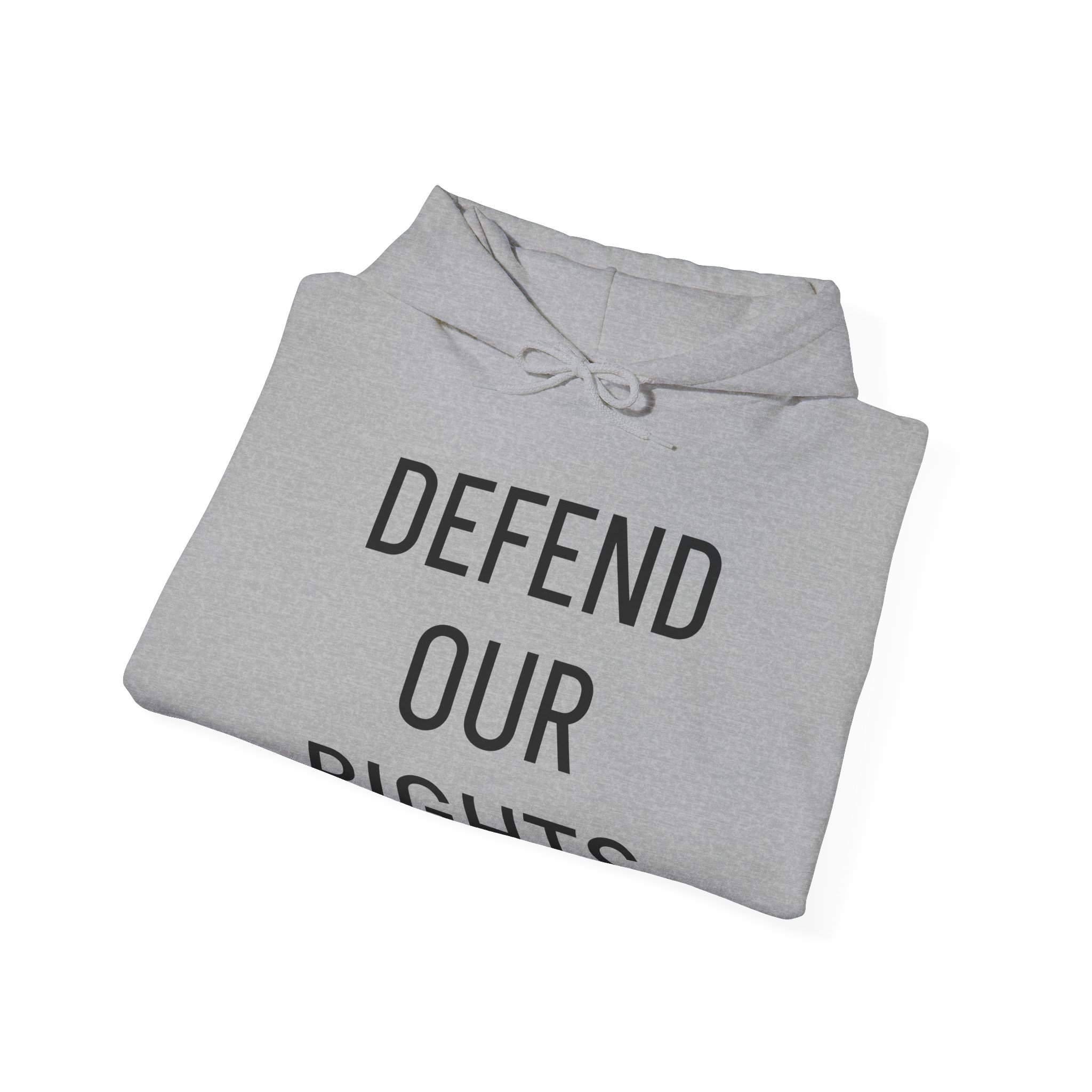 DEFEND OUR RIGHTS Unisex Hooded Sweatshirt - Image 12