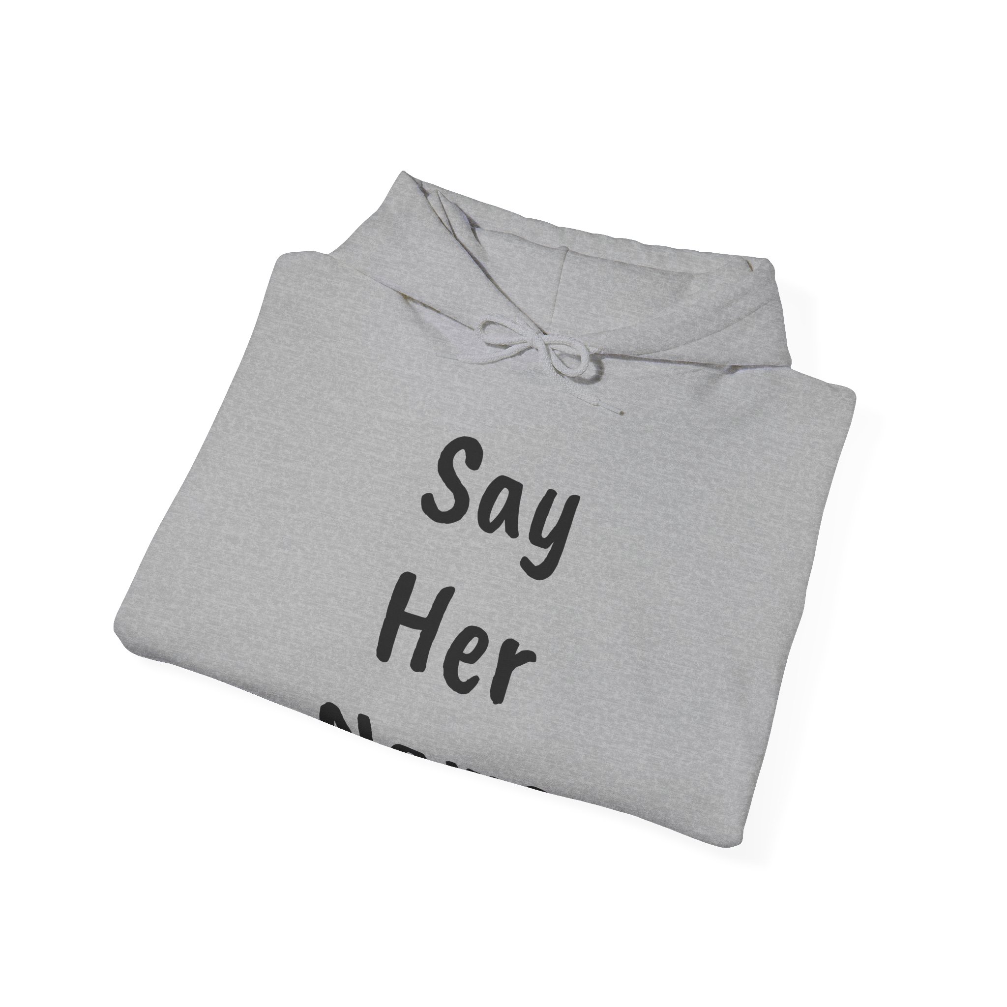 SAY HER NAME Unisex Hooded Sweatshirt - Image 12