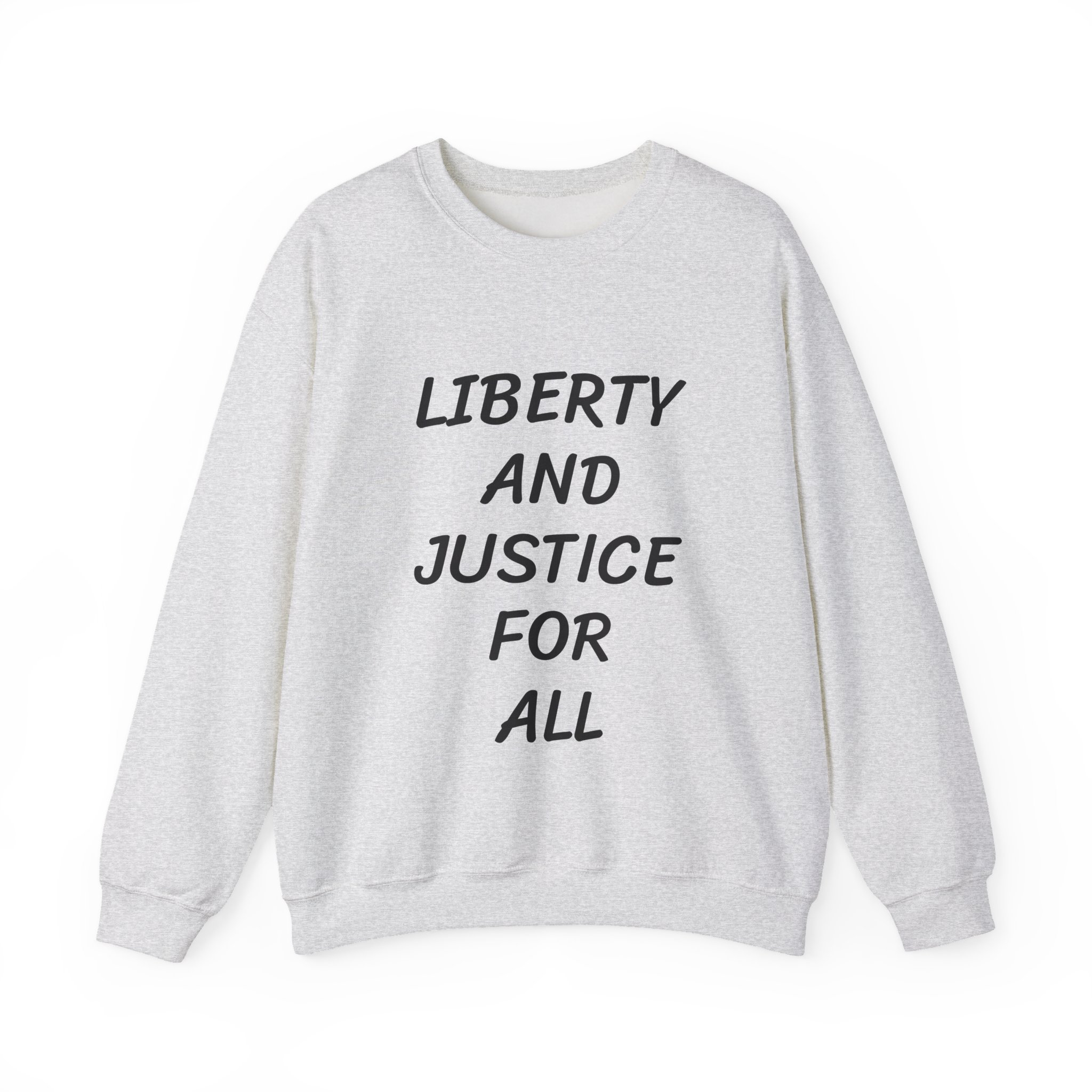LIBERTY AND JUSTICE FOR ALL - Unisex Sweatshirt - Image 5