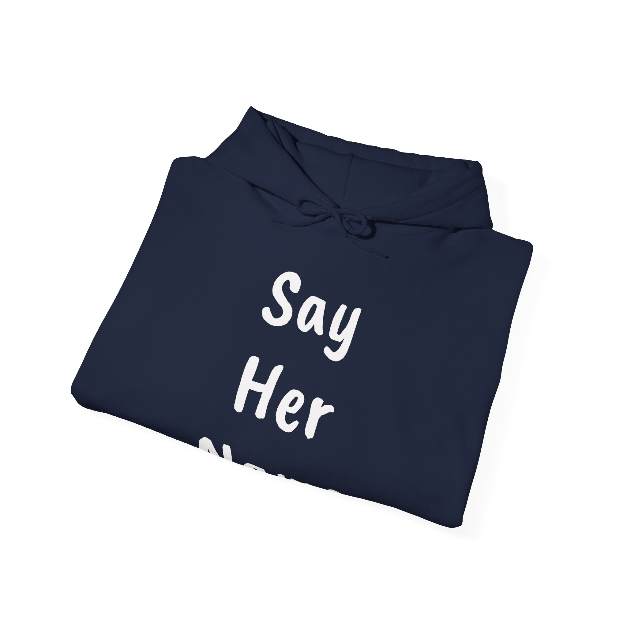 SAY HER NAME Unisex Hooded Sweatshirt - Image 12