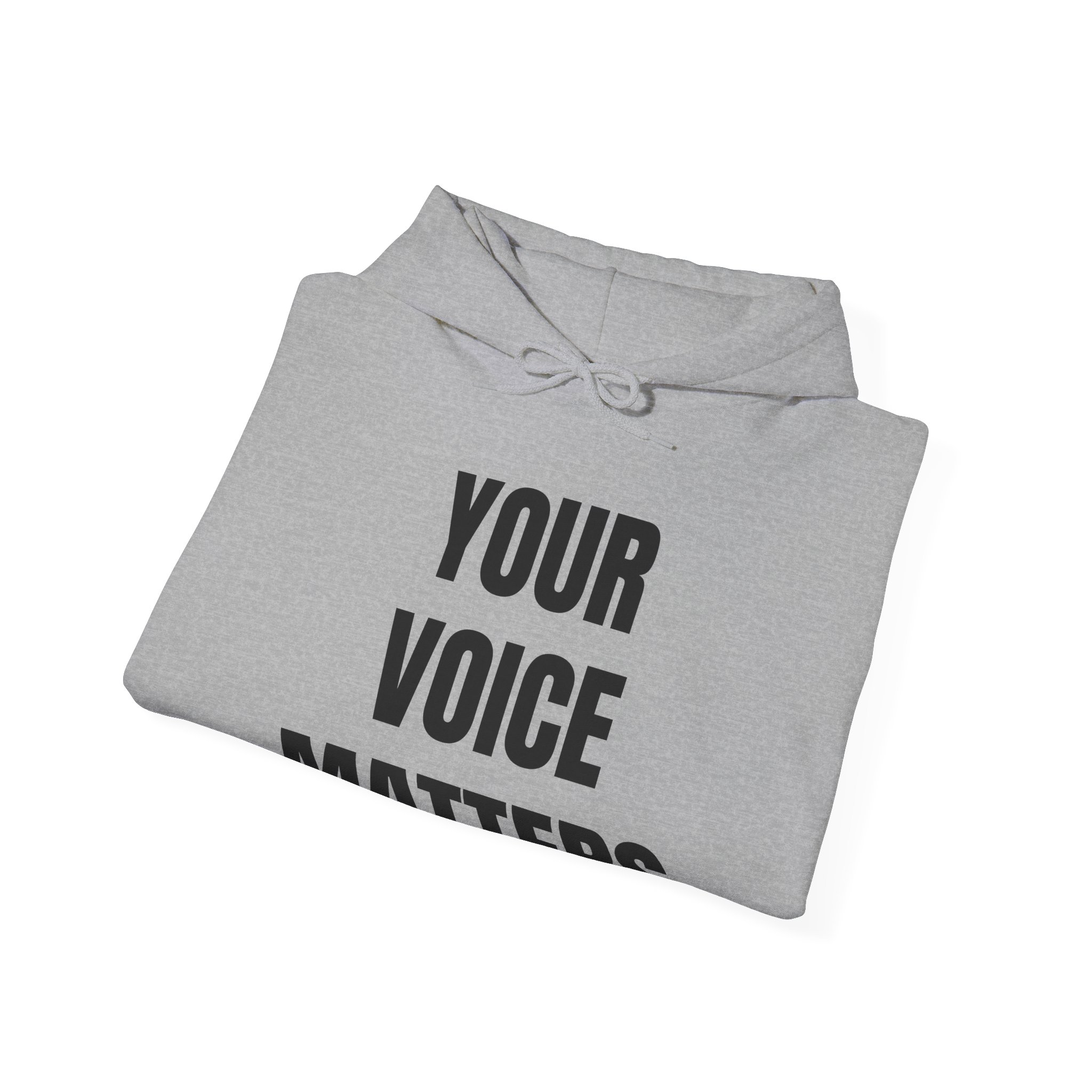 YOUR VOICE MATTERS Unisex Hooded Sweatshirt - Image 12
