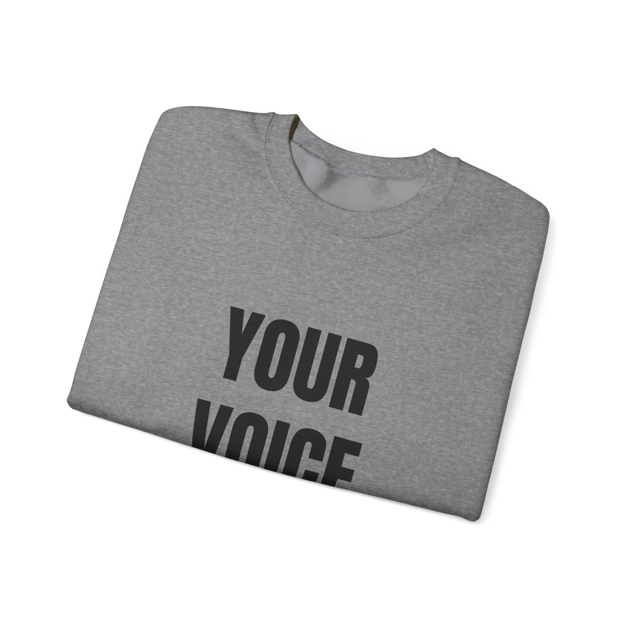 YOUR VOICE MATTERS - Unisex Sweatshirt - Image 15