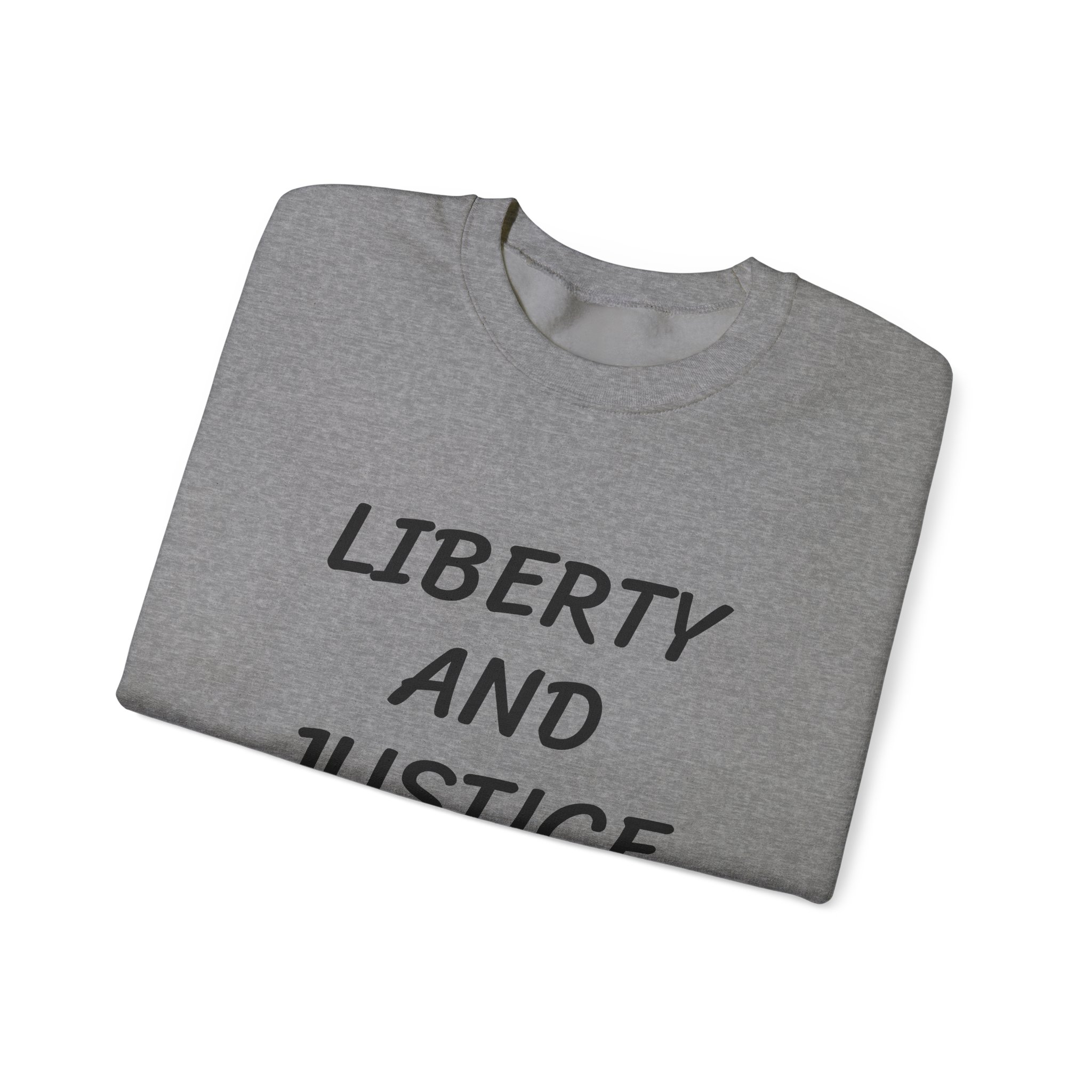 LIBERTY AND JUSTICE FOR ALL - Unisex Sweatshirt - Image 15