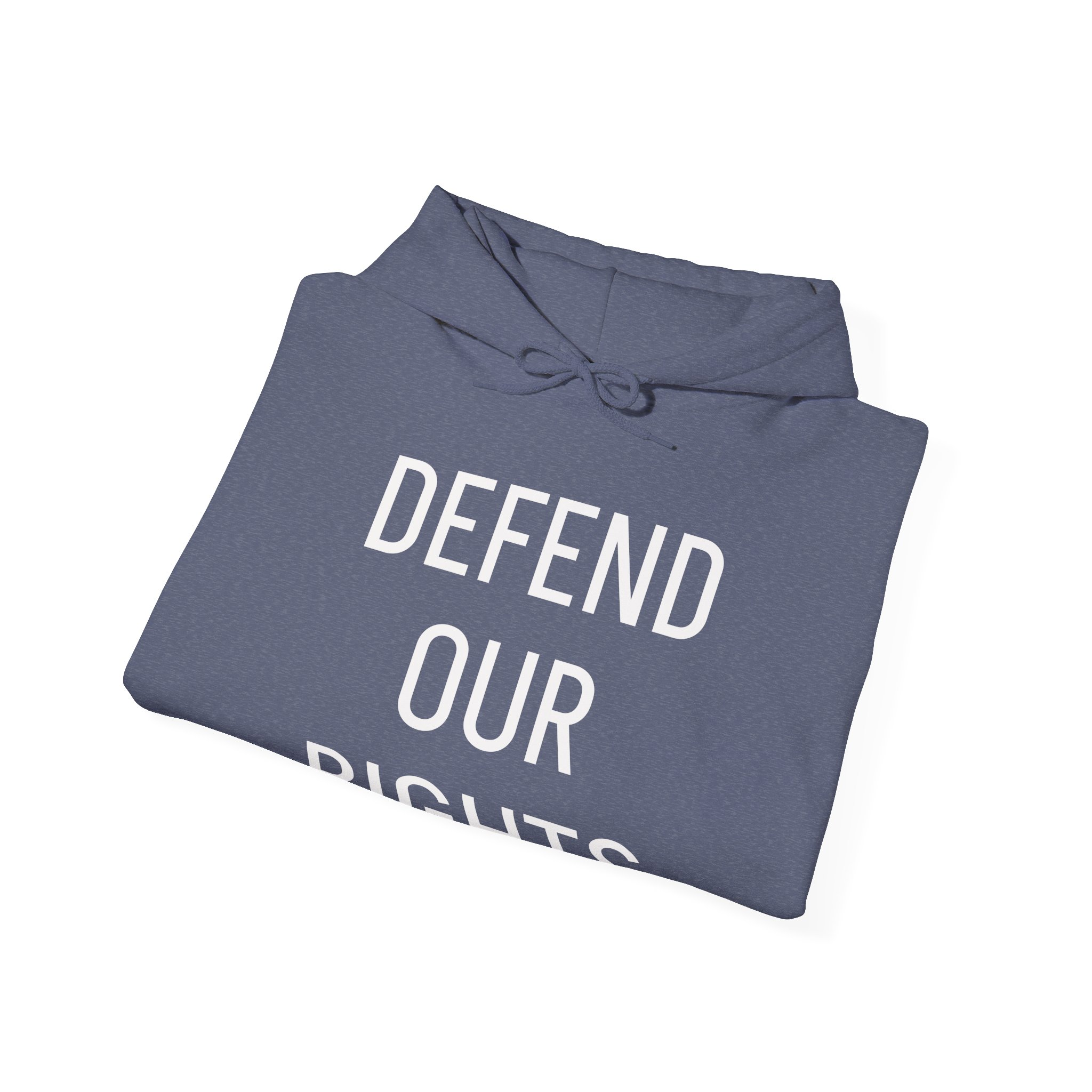 DEFEND OUR RIGHTS Unisex Hooded Sweatshirt - Image 16