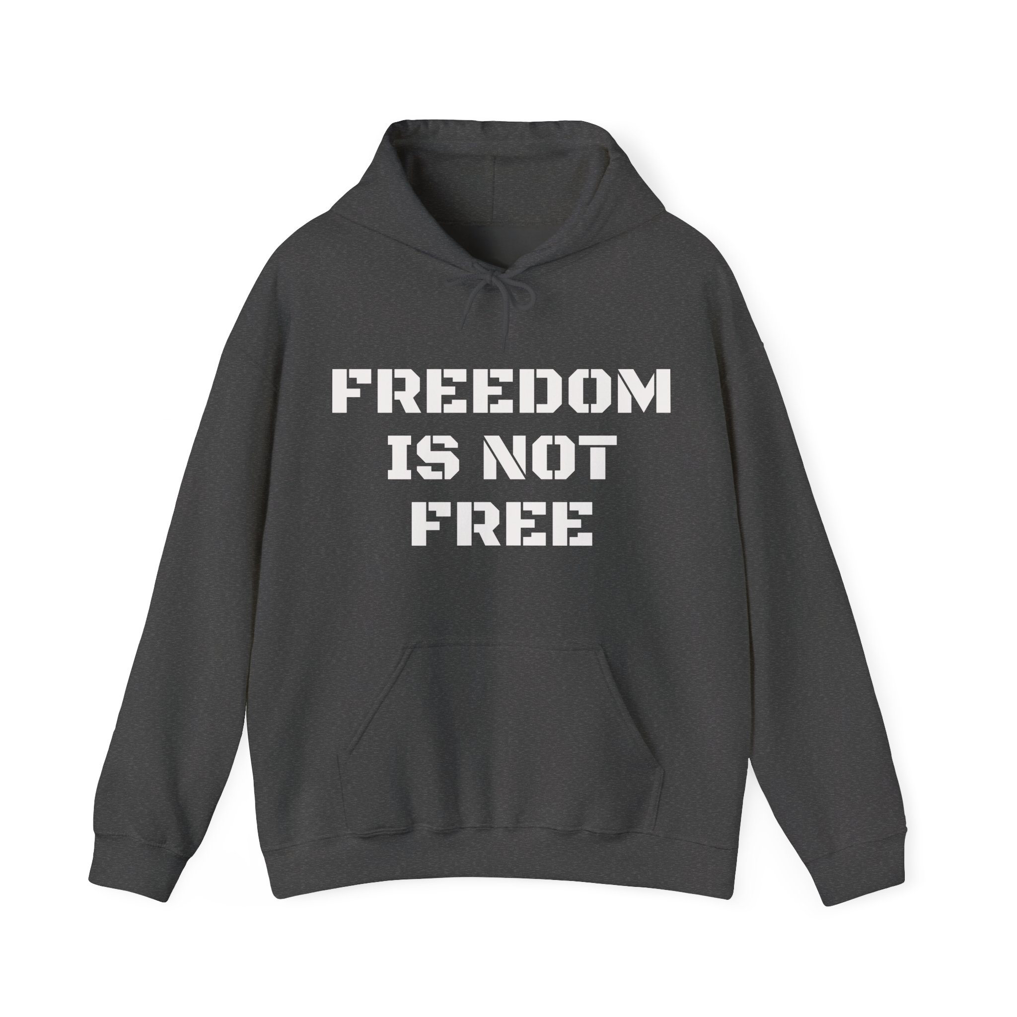FREEDOM IS NOT FREEL Unisex Hooded Sweatshirt - Image 5