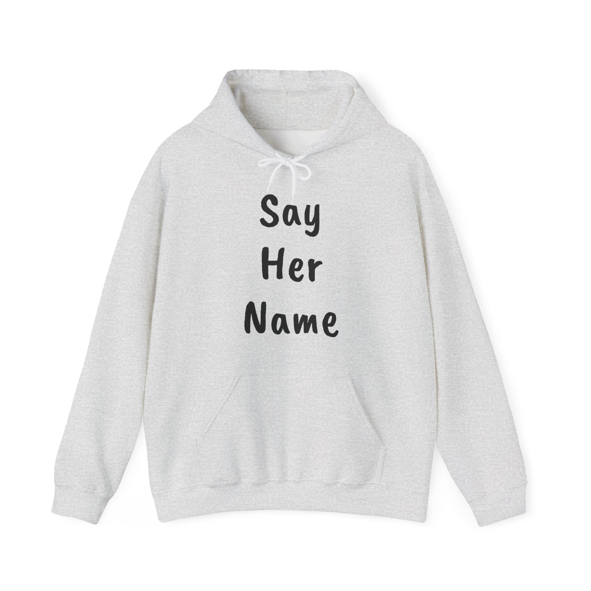 SAY HER NAME Unisex Hooded Sweatshirt - Image 5