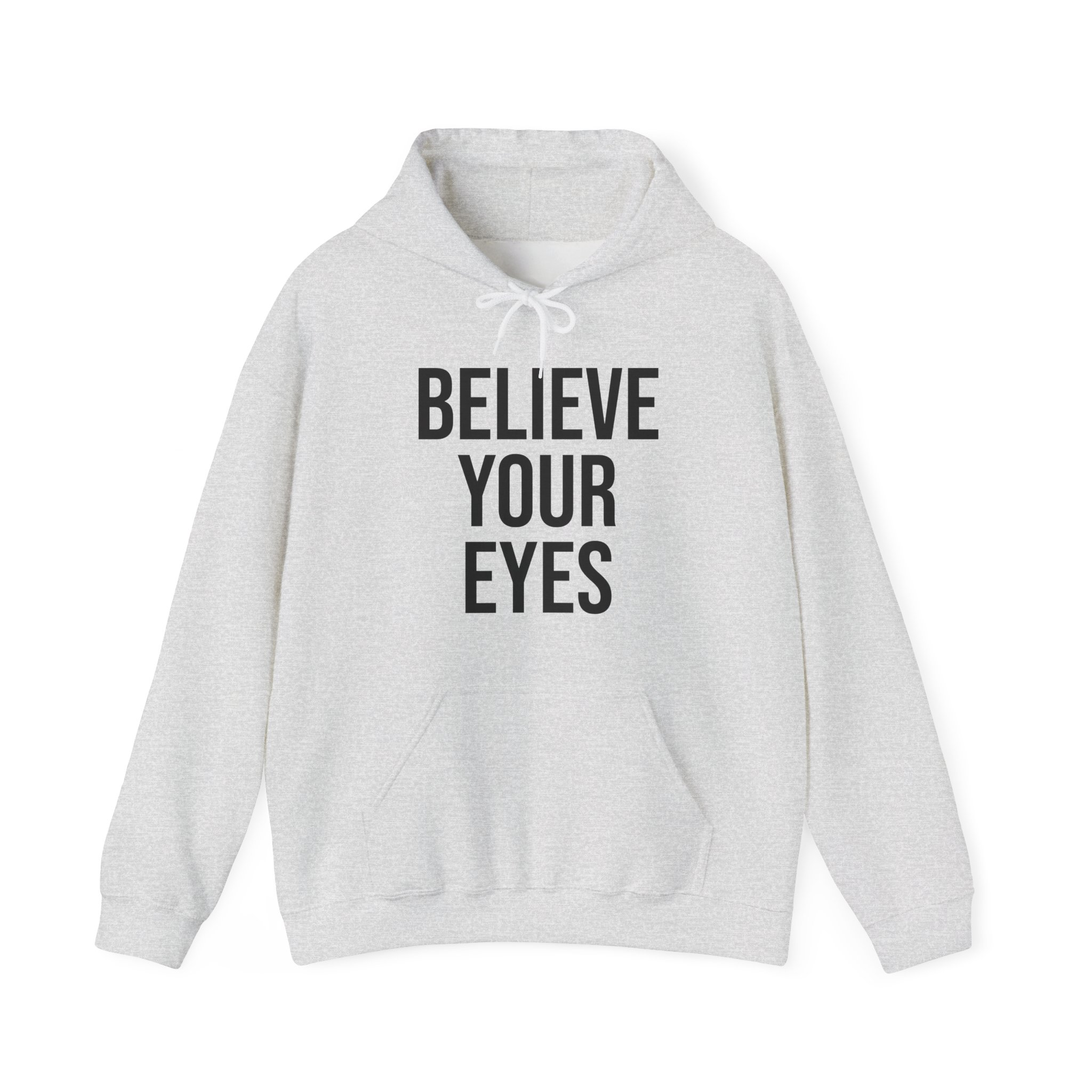 BELIEVE YOUR EYES Unisex Hooded Sweatshirt - Image 5