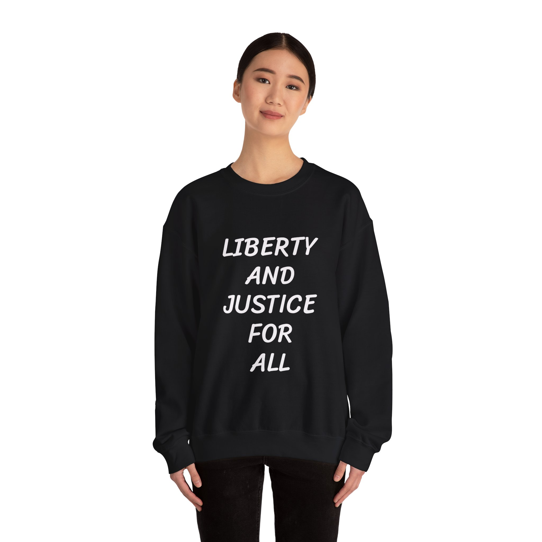 LIBERTY AND JUSTICE FOR ALL Sweatshirt - Image 4