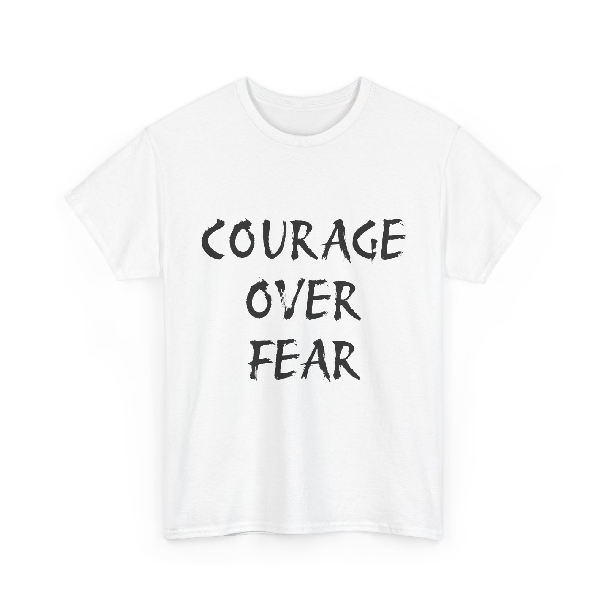COURAGE OVER FEAR - Unisex T-Shirt - Image 3