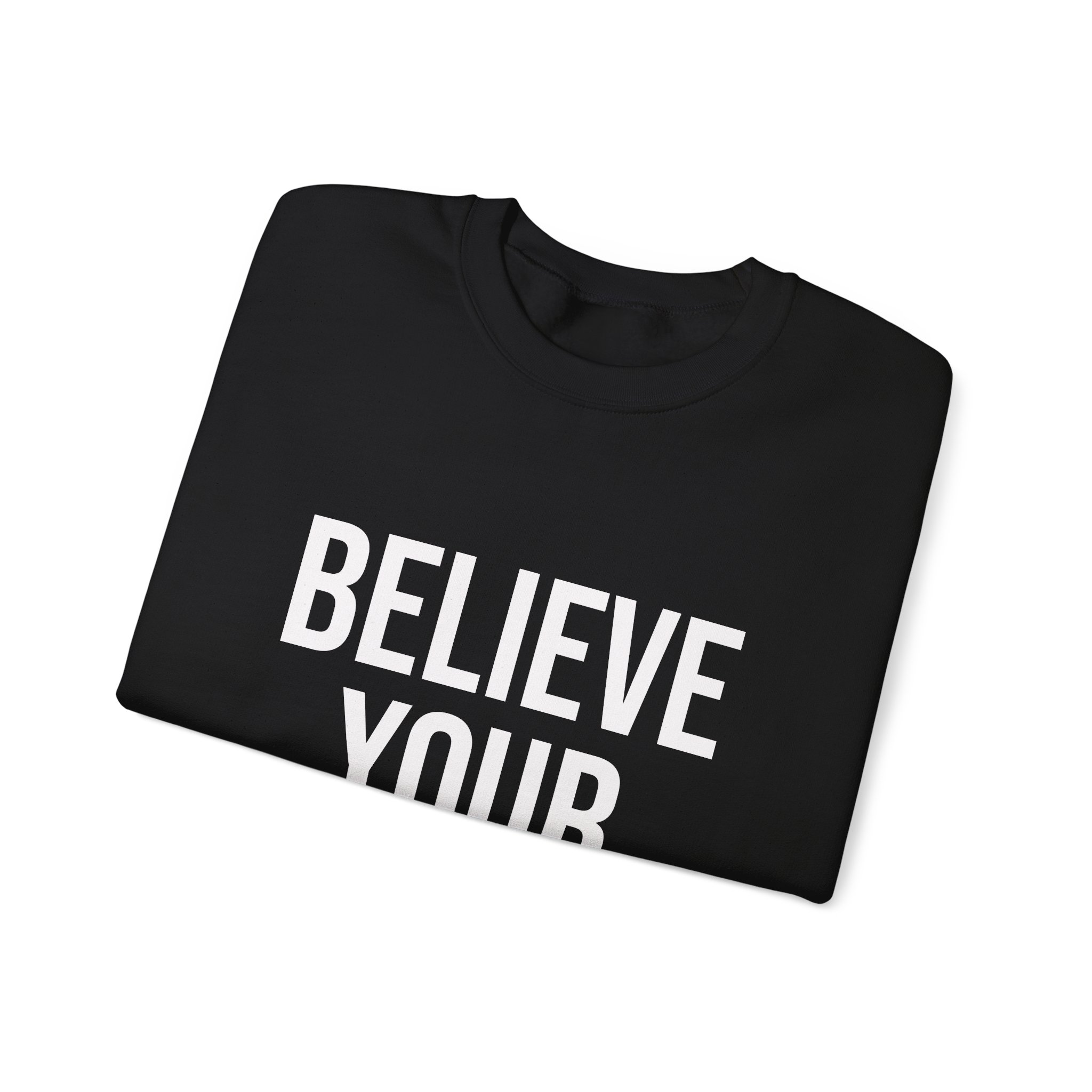 BELIEVE YOUR EYES Unisex Sweatshirt - Image 3