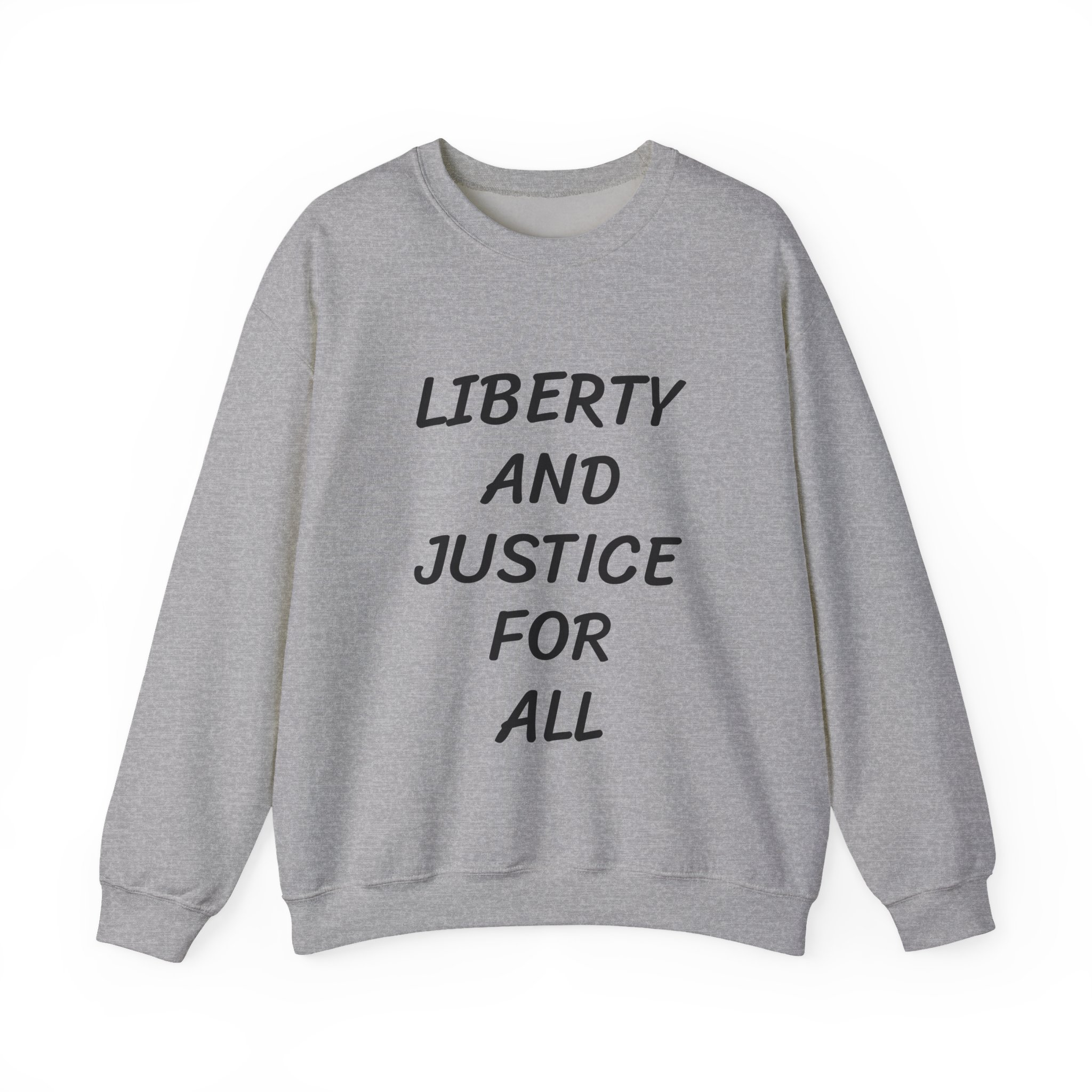 LIBERTY AND JUSTICE FOR ALL - Unisex Sweatshirt - Image 9