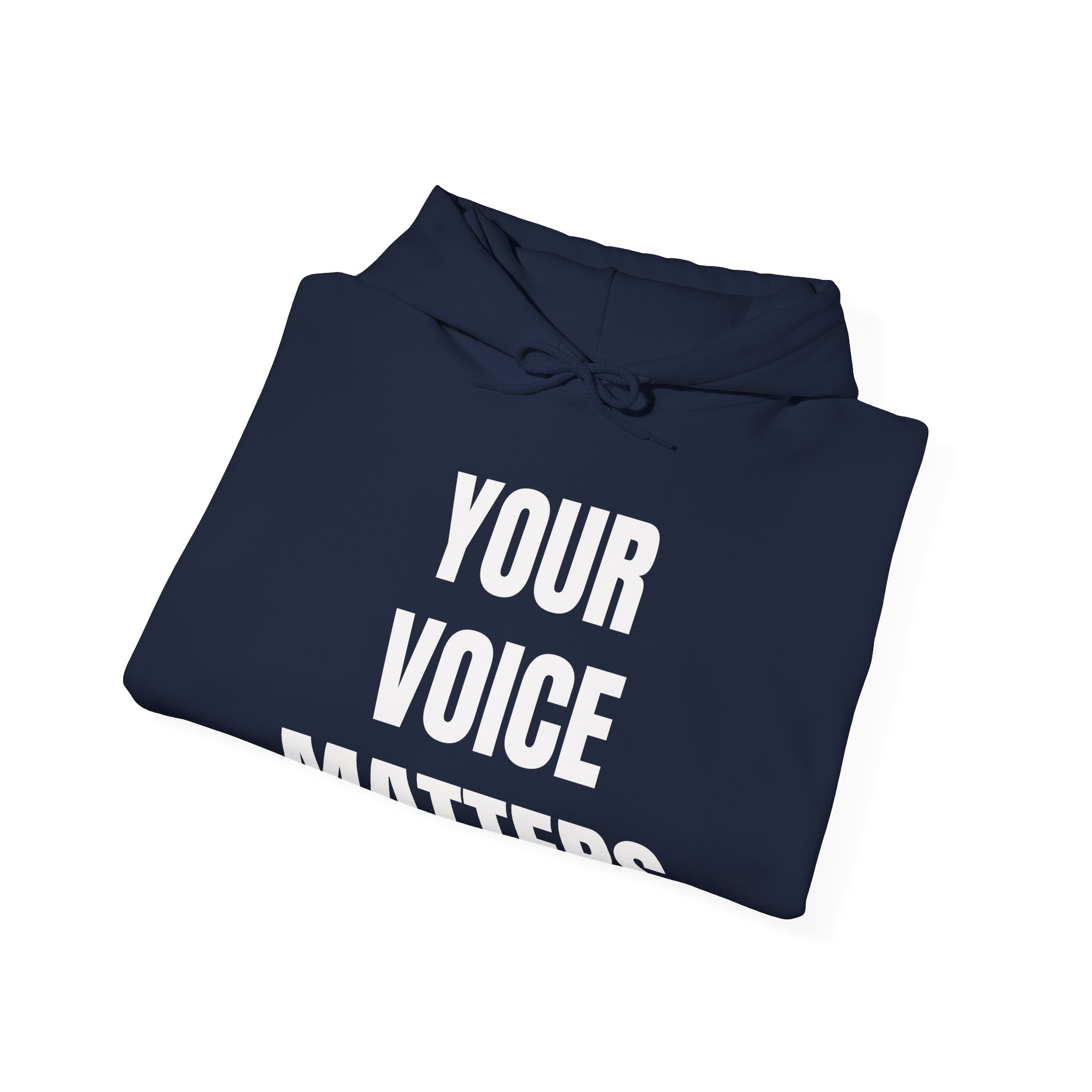 YOUR VOICE MATTERS Unisex Hooded Sweatshirt. - Image 12