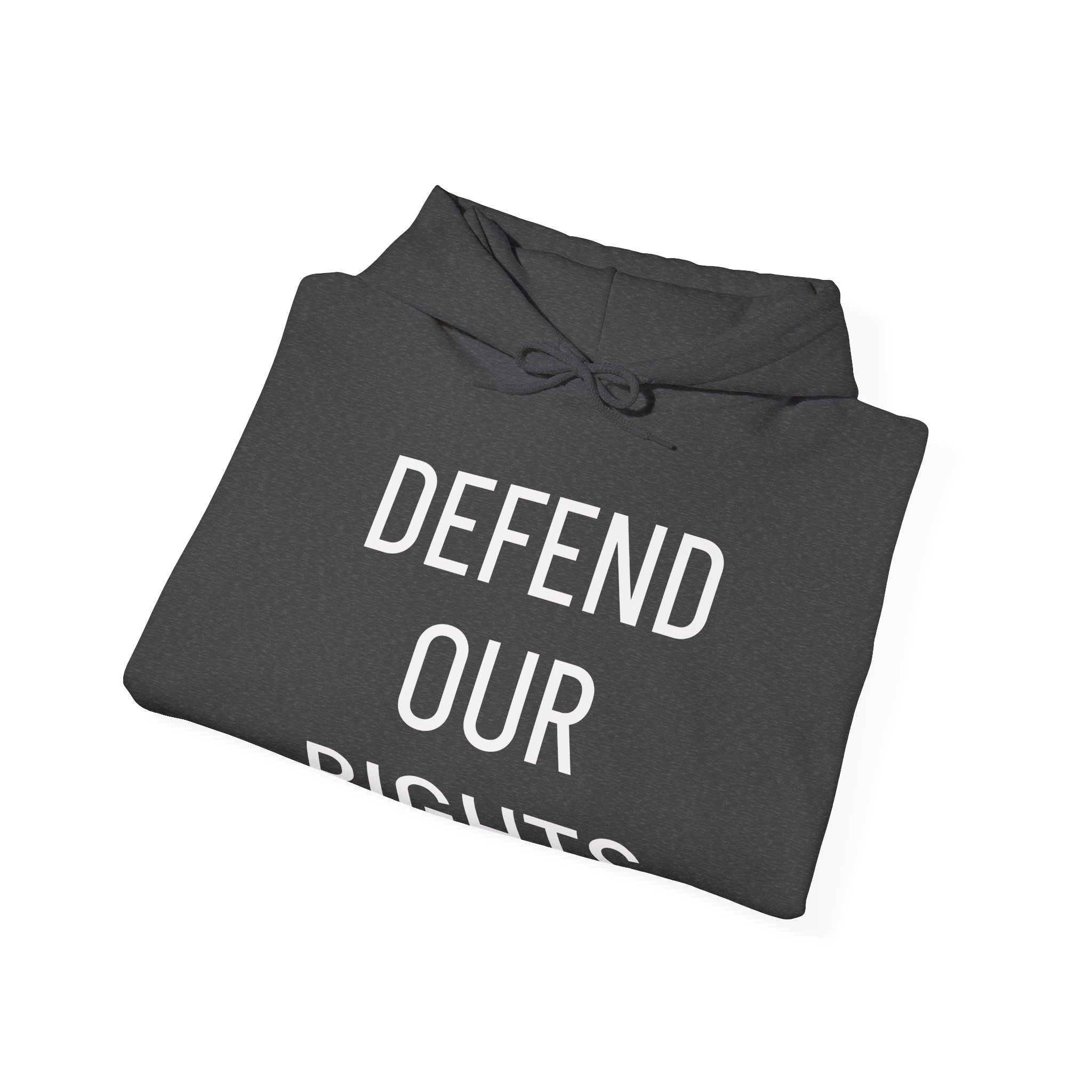 DEFEND OUR RIGHTS Unisex Hooded Sweatshirt - Image 8