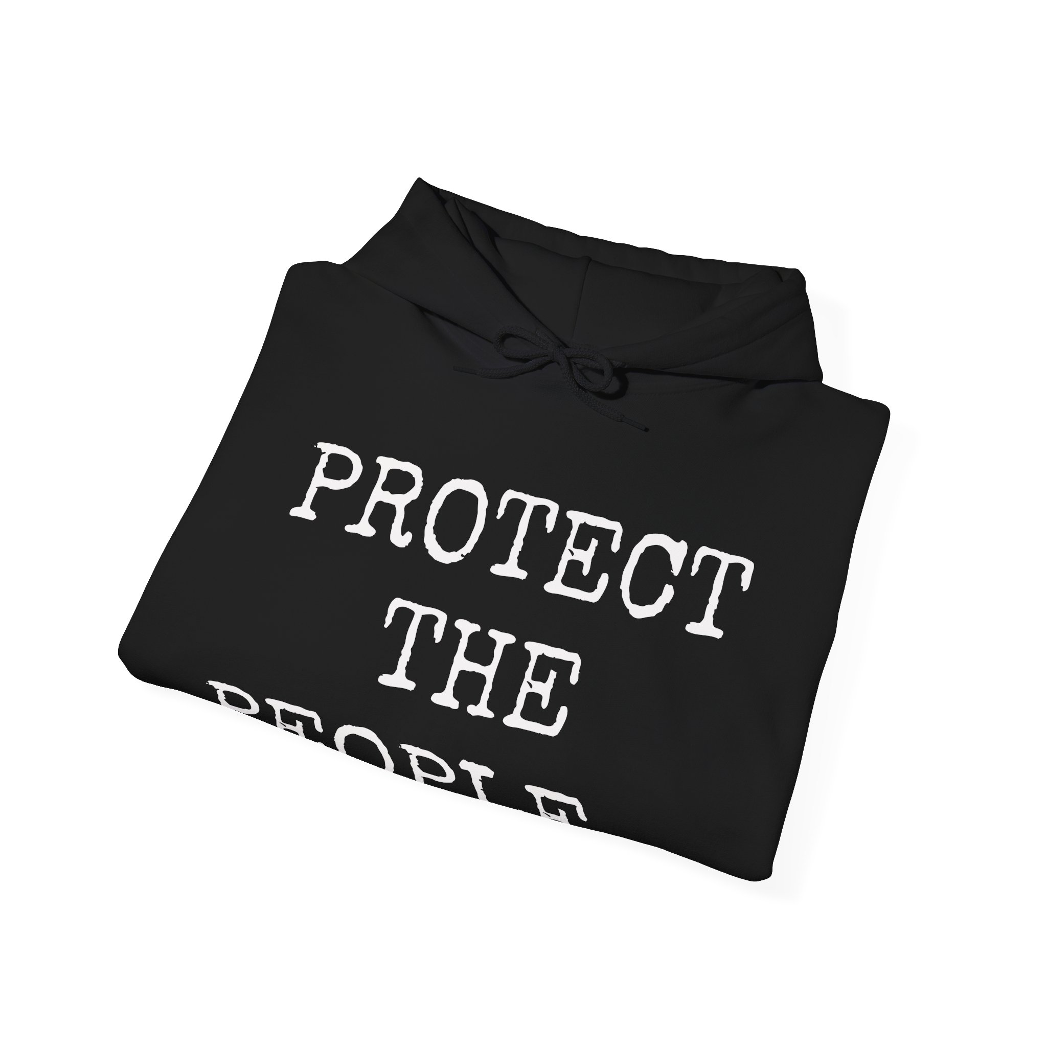 PROTECT THE PEOPLE Unisex Hooded Sweatshirt - Image 4