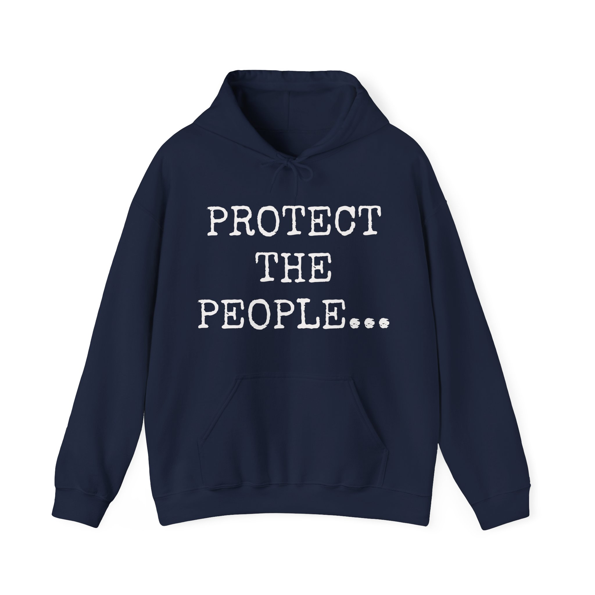 PROTECT THE PEOPLE Unisex Hooded Sweatshirt - Image 9