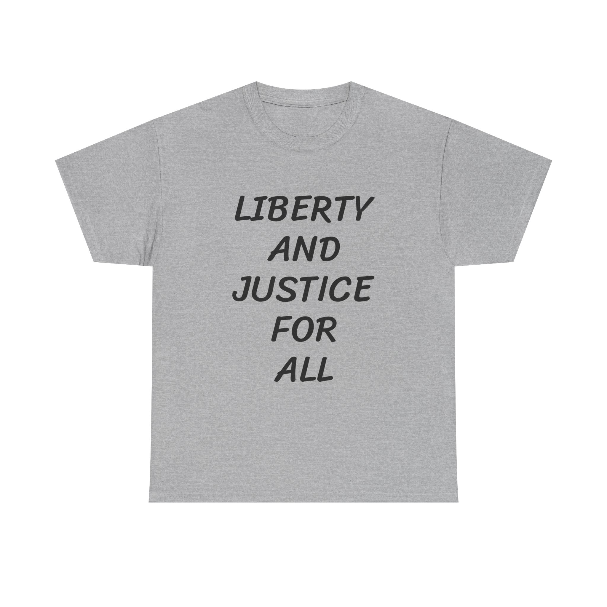 LIBERTY AND JUSTICE FOR ALL - Unisex T-Shirt - Image 9