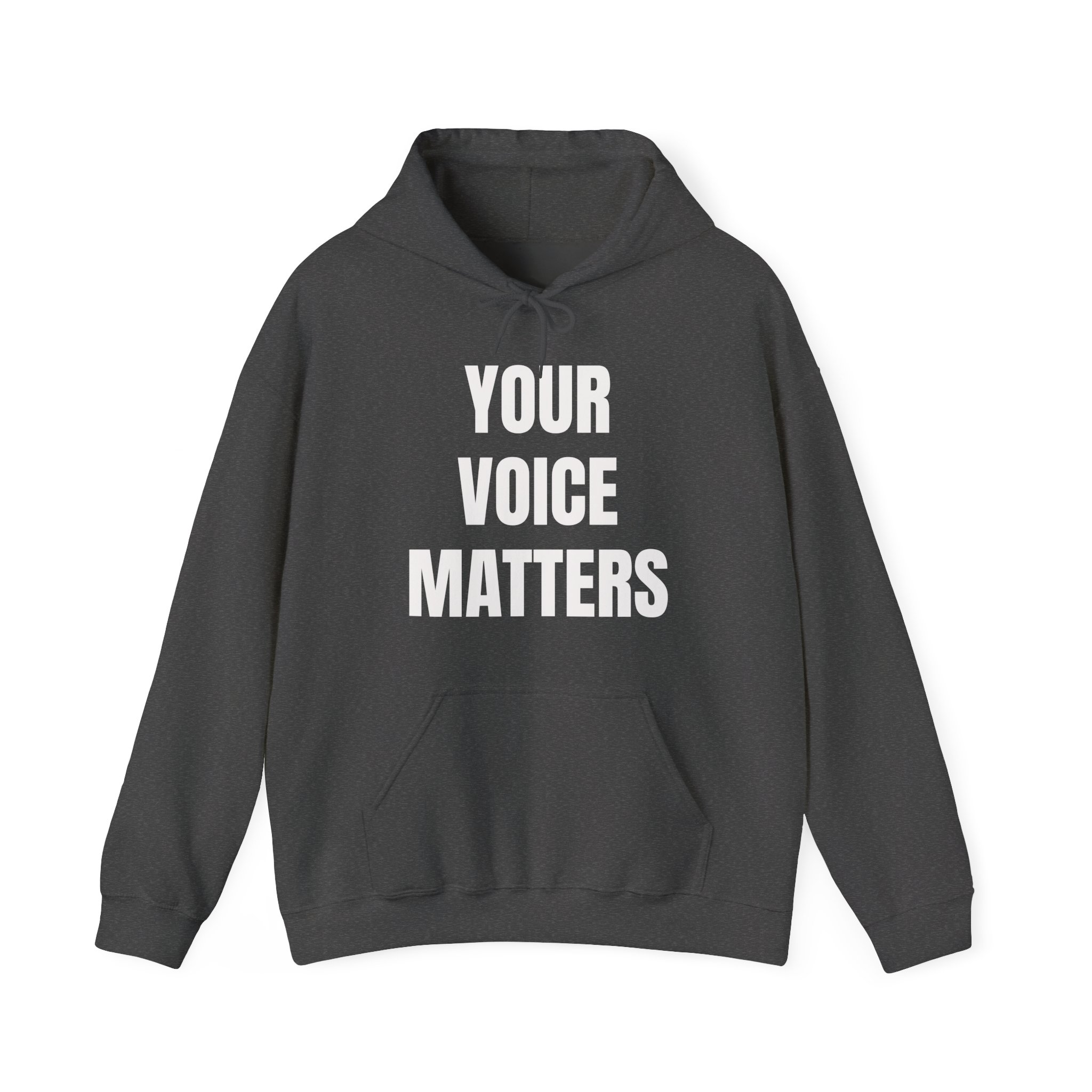 YOUR VOICE MATTERS Unisex Hooded Sweatshirt. - Image 5
