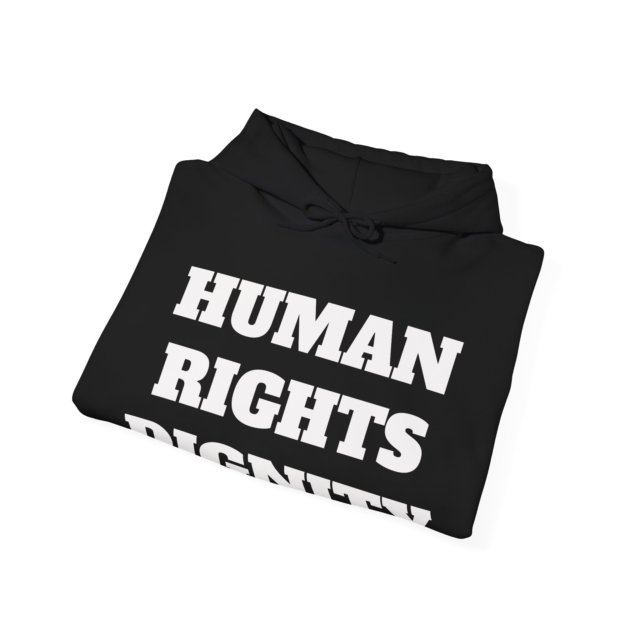 HUMAN RIGHTS DIGNITY Unisex Hooded Sweatshirt - Image 4