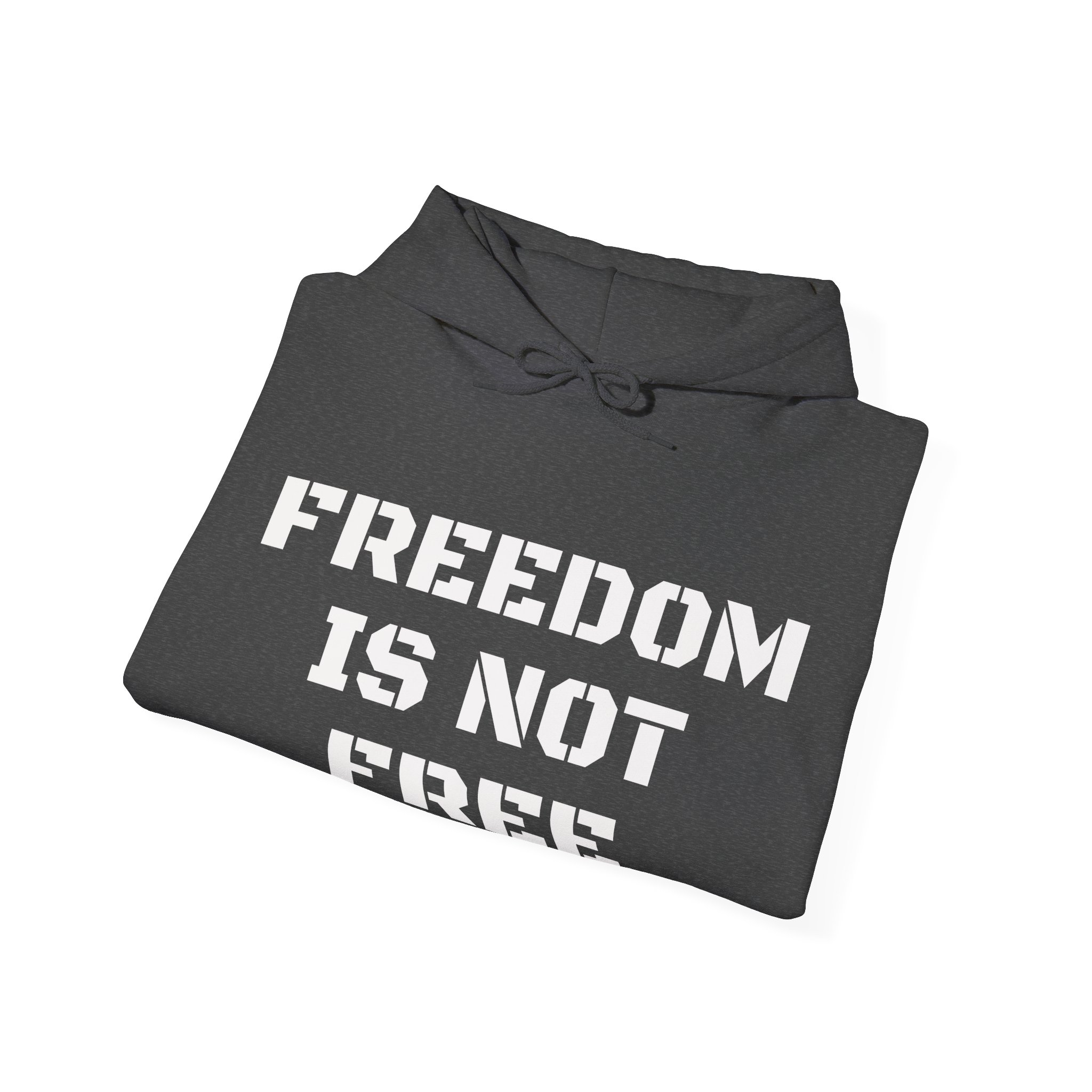 FREEDOM IS NOT FREEL Unisex Hooded Sweatshirt - Image 8
