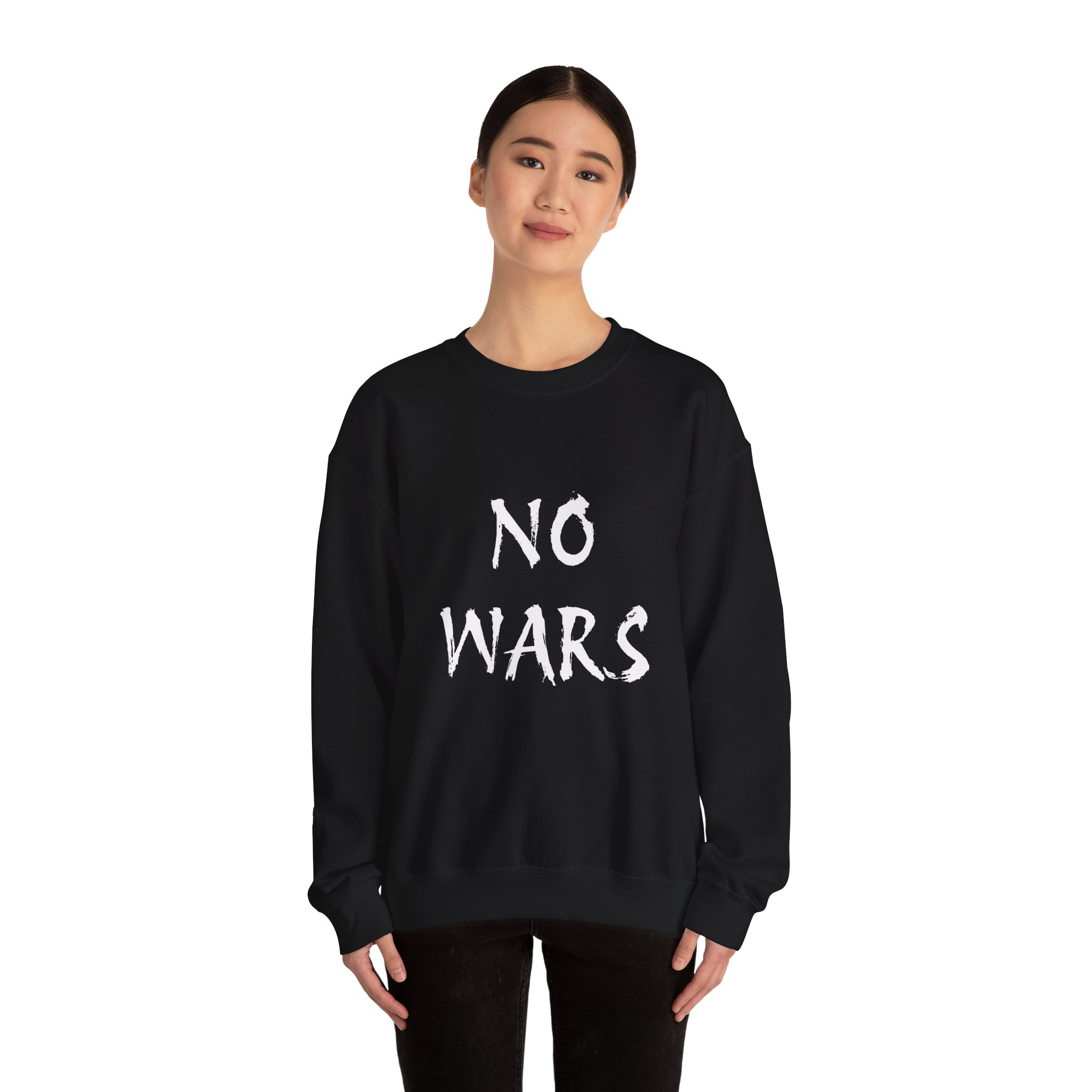 NO WARS Unisex Sweatshirt - Image 4