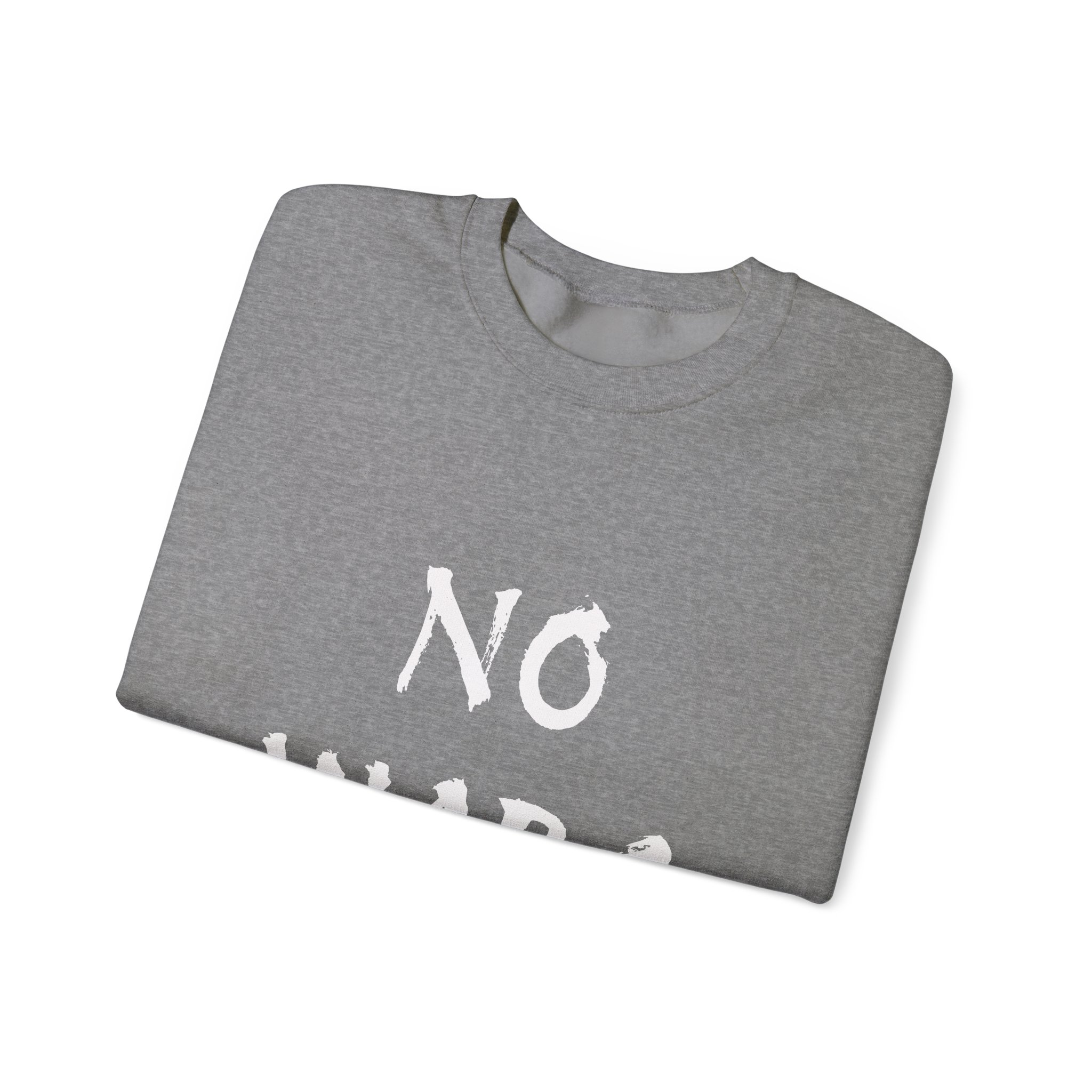 NO WARS Unisex Sweatshirt - Image 7