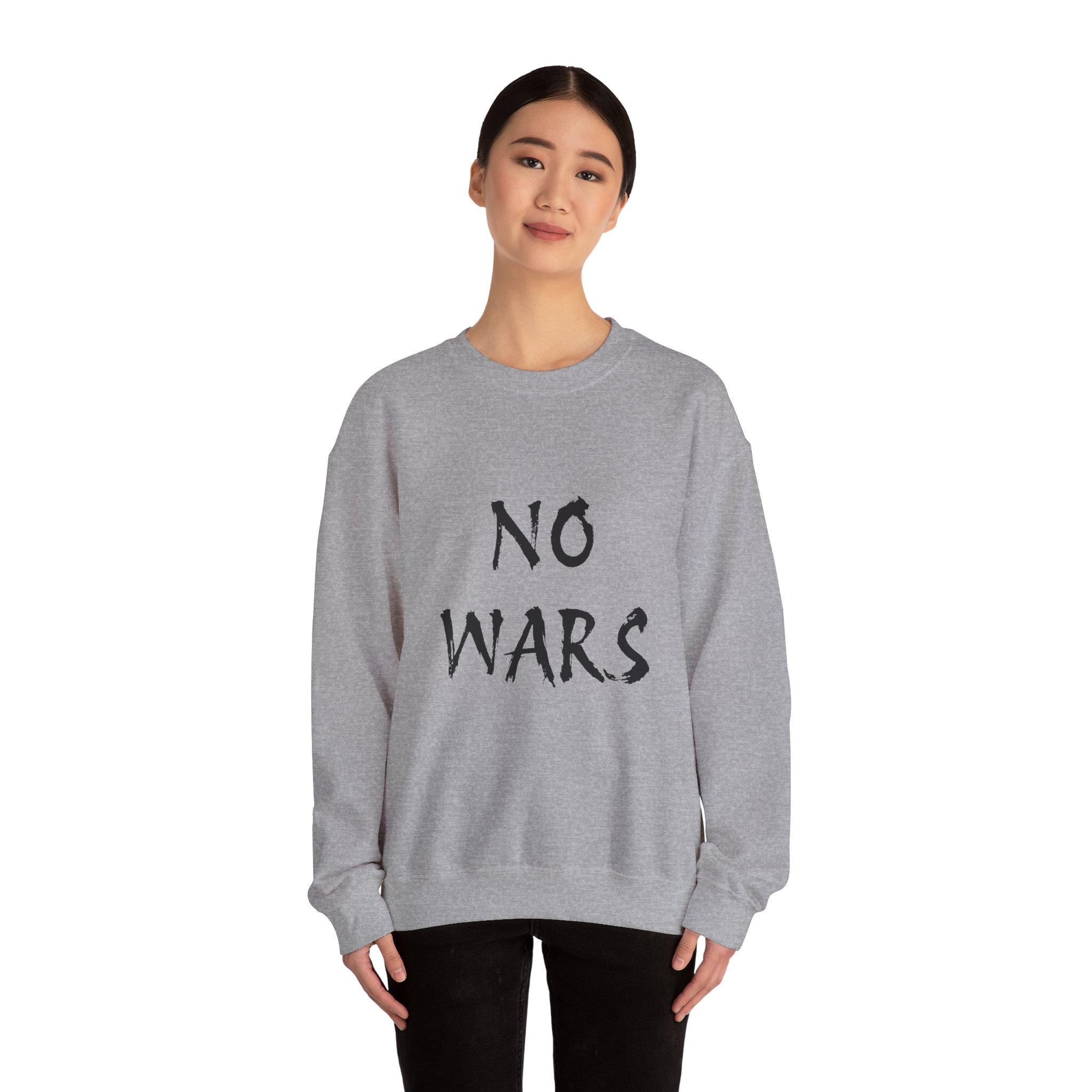 NO WARS Unisex Sweatshirt - Image 12